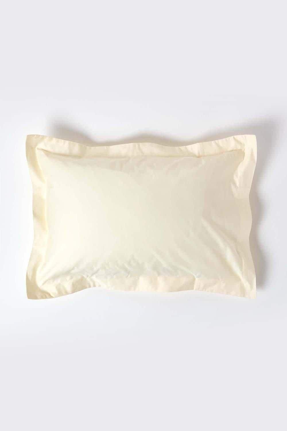 Homescapes Egyptian Cotton Oxford Pillowcase 1000 TC image 1