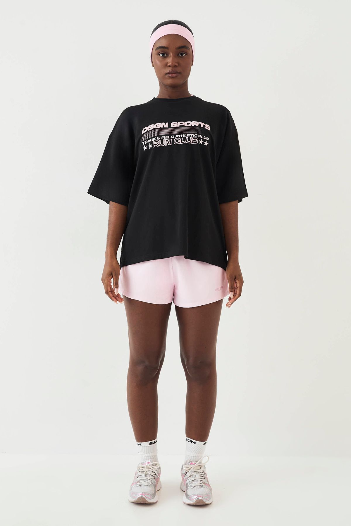 DSGN Studio DSGN Studio Sport Oversized T-Shirt Black image 5