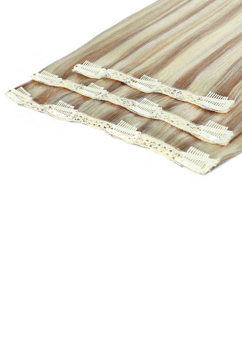 Beauty Works 18'' Deluxe Clip-In Extensions Champagne Blonde image 4