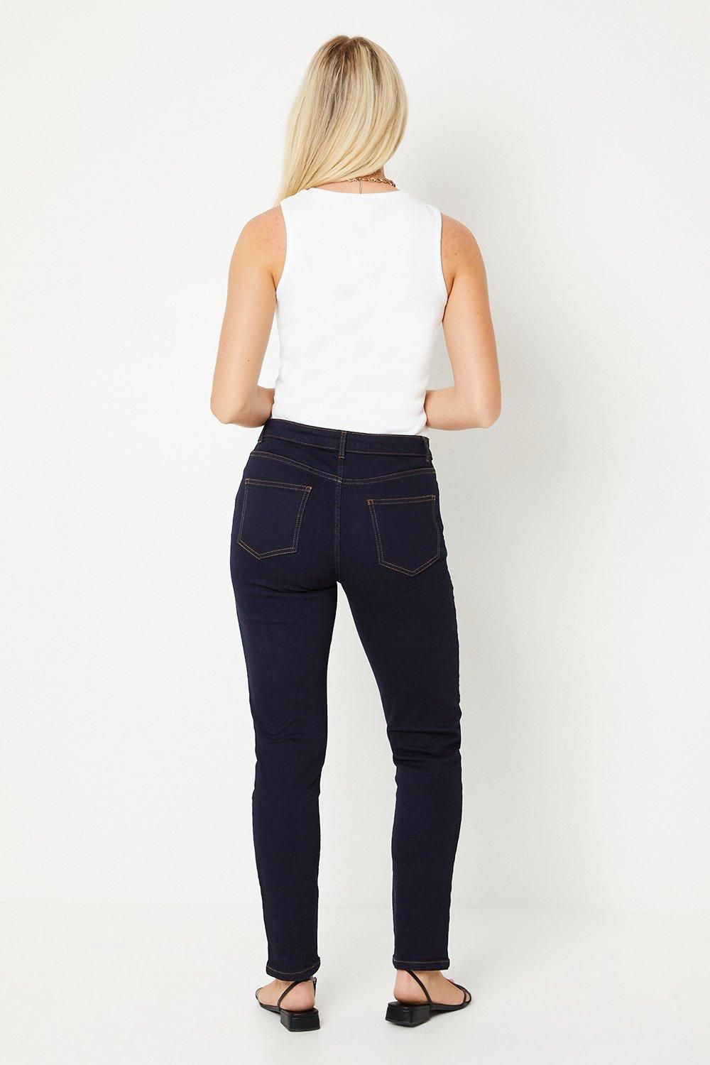 Dorothy Perkins Comfort Stretch Slim Jeans Indigo image 3