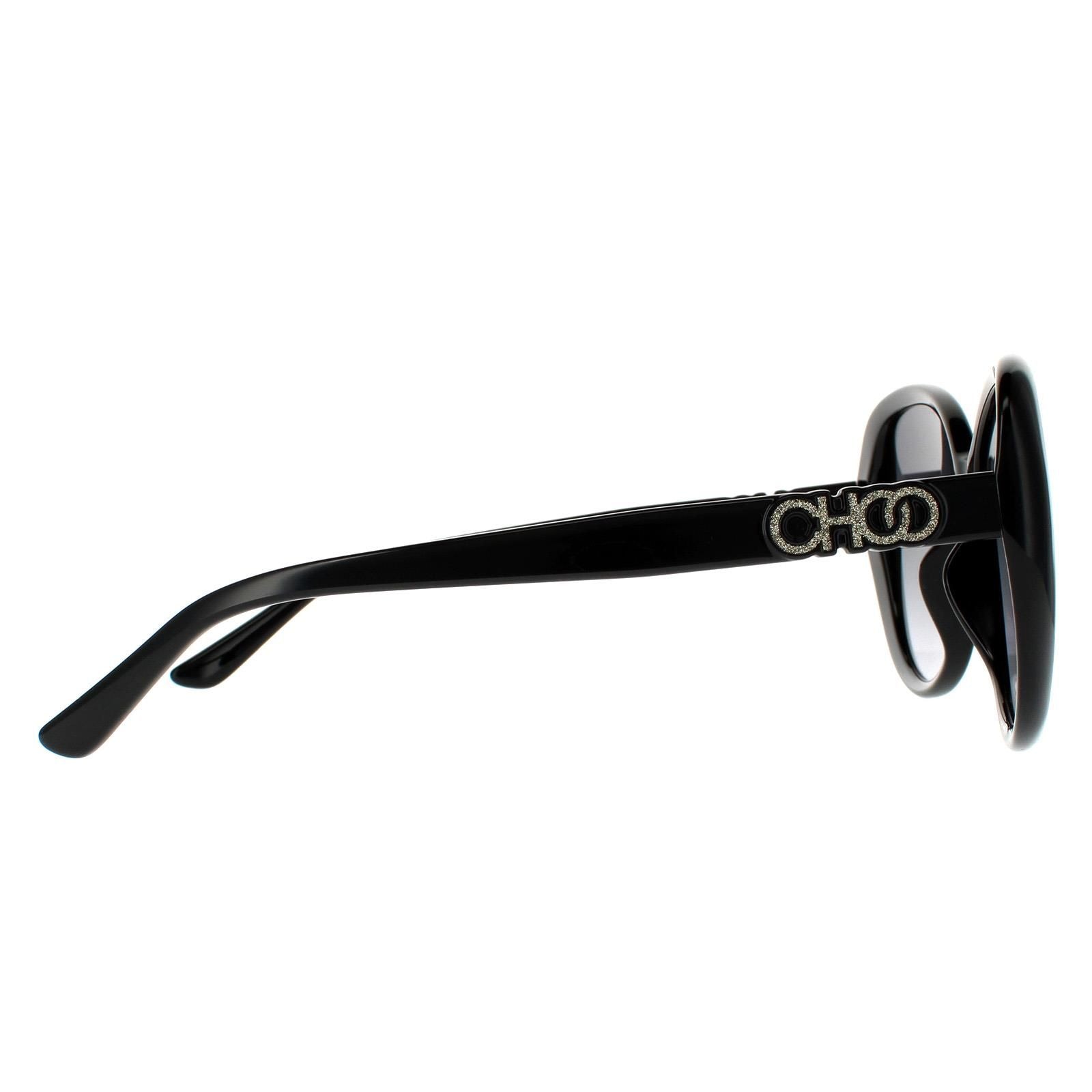 Jimmy Choo Fashion Black Dark Grey Gradient Sunglasses image 4