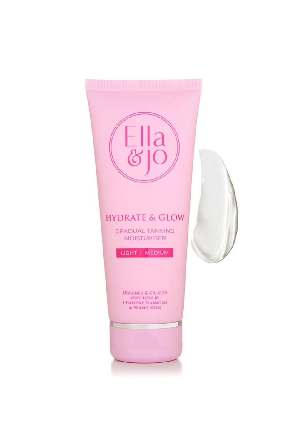 Ella & Jo Cosmetics Hydrate & Glow - Gradual Tan Moisturiser 200ml Light Medium image 2