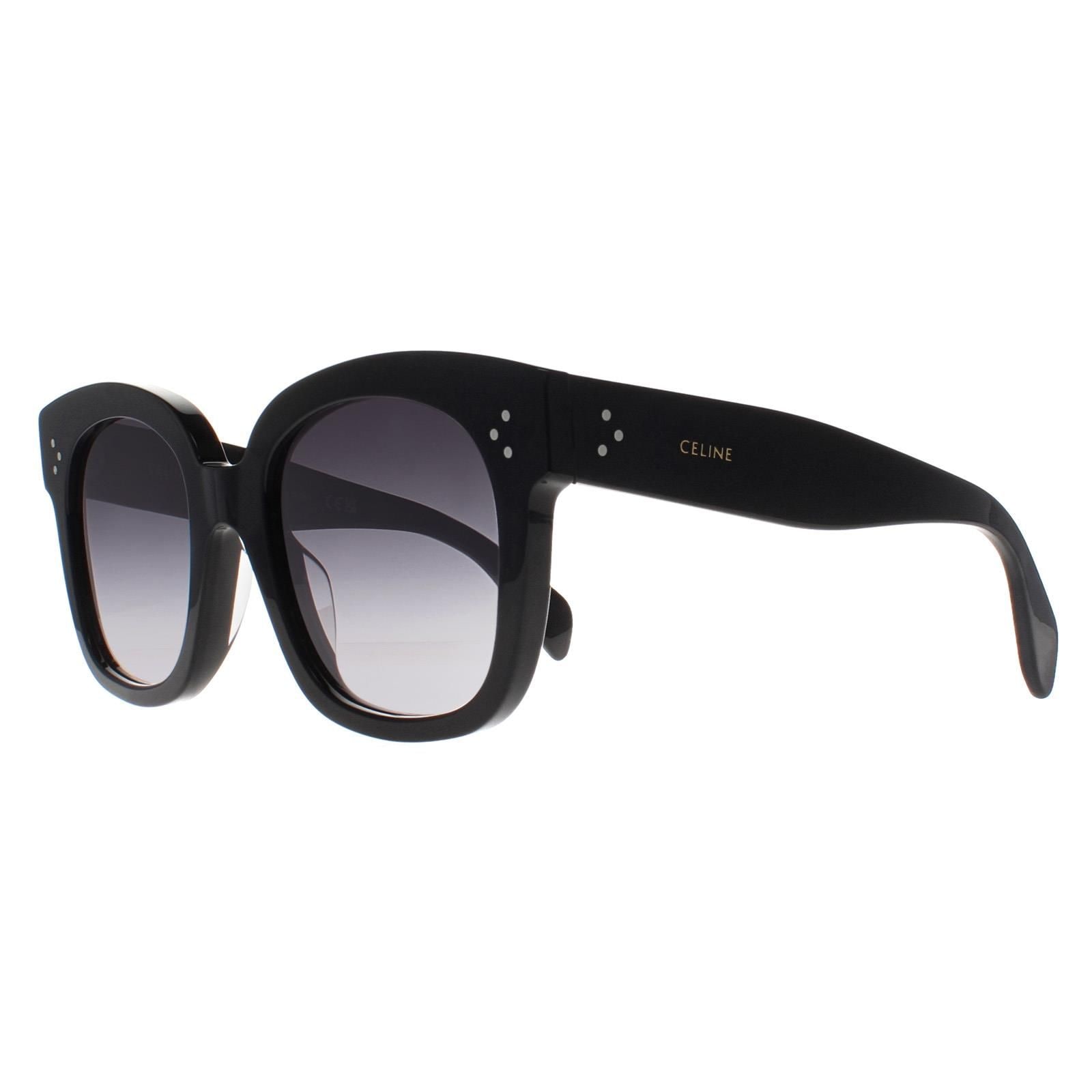 Celine Square Shiny Black Smoke Gradient New Audrey CL4002UN image 2