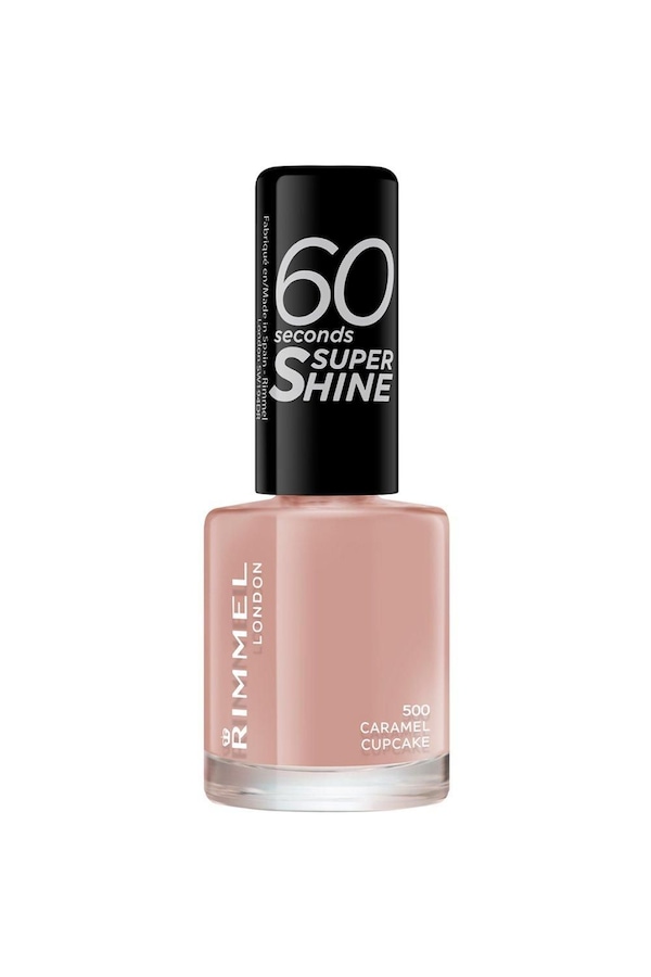 Rimmel London 60 Seconds Super Shine Nail Polish Caramel Cupcake