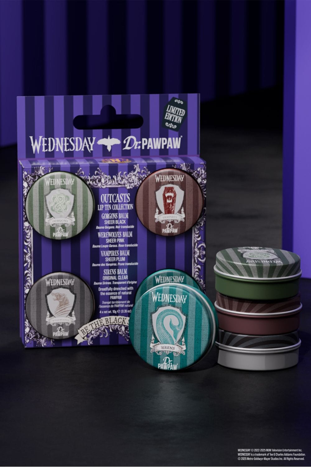Dr. Paw Paw Wednesday Outcasts Lip Tin Collection Gift Set Multi image 3