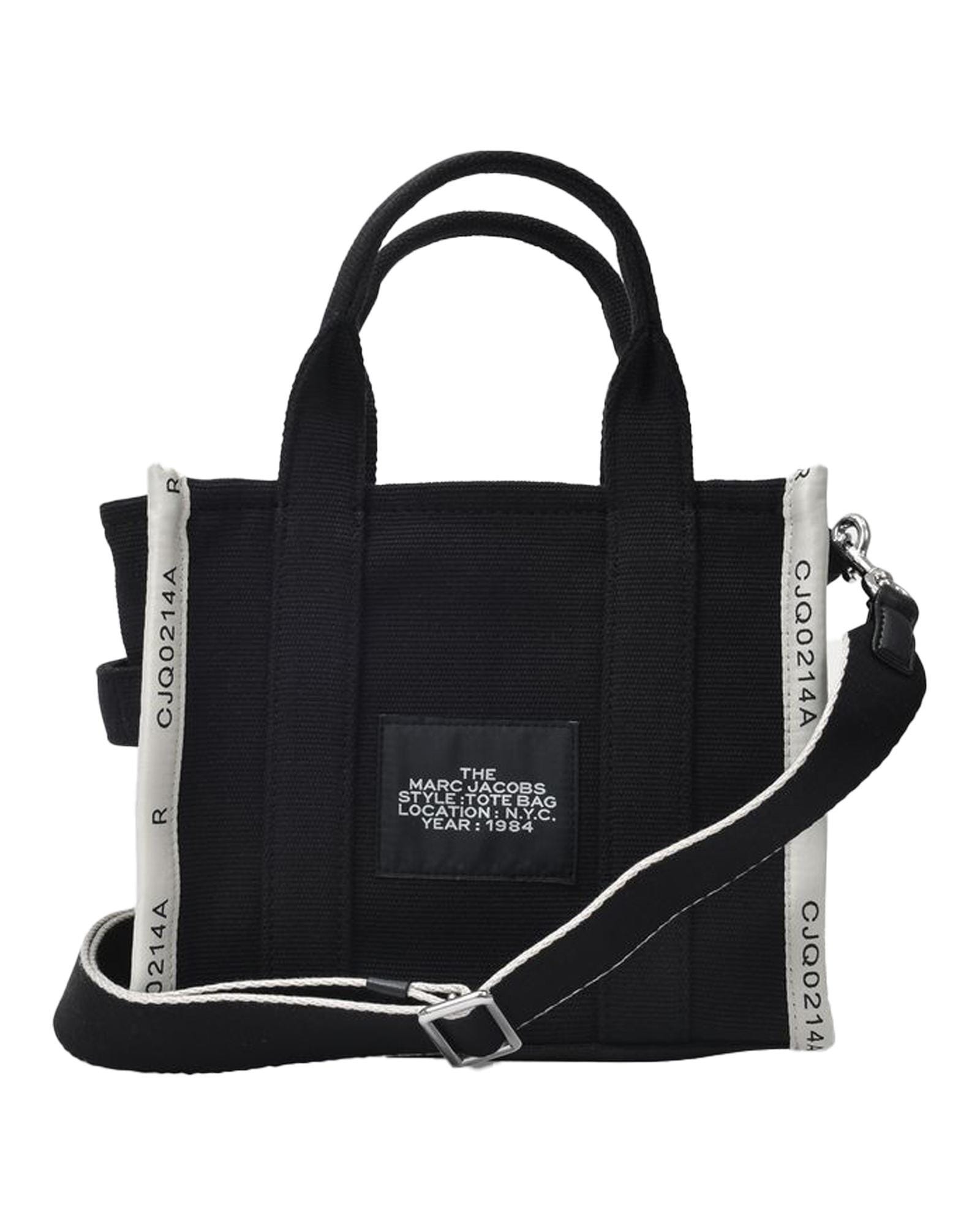 Marc Jacobs The Tote Bag Canvas Tote Wo - Black | Black image 3