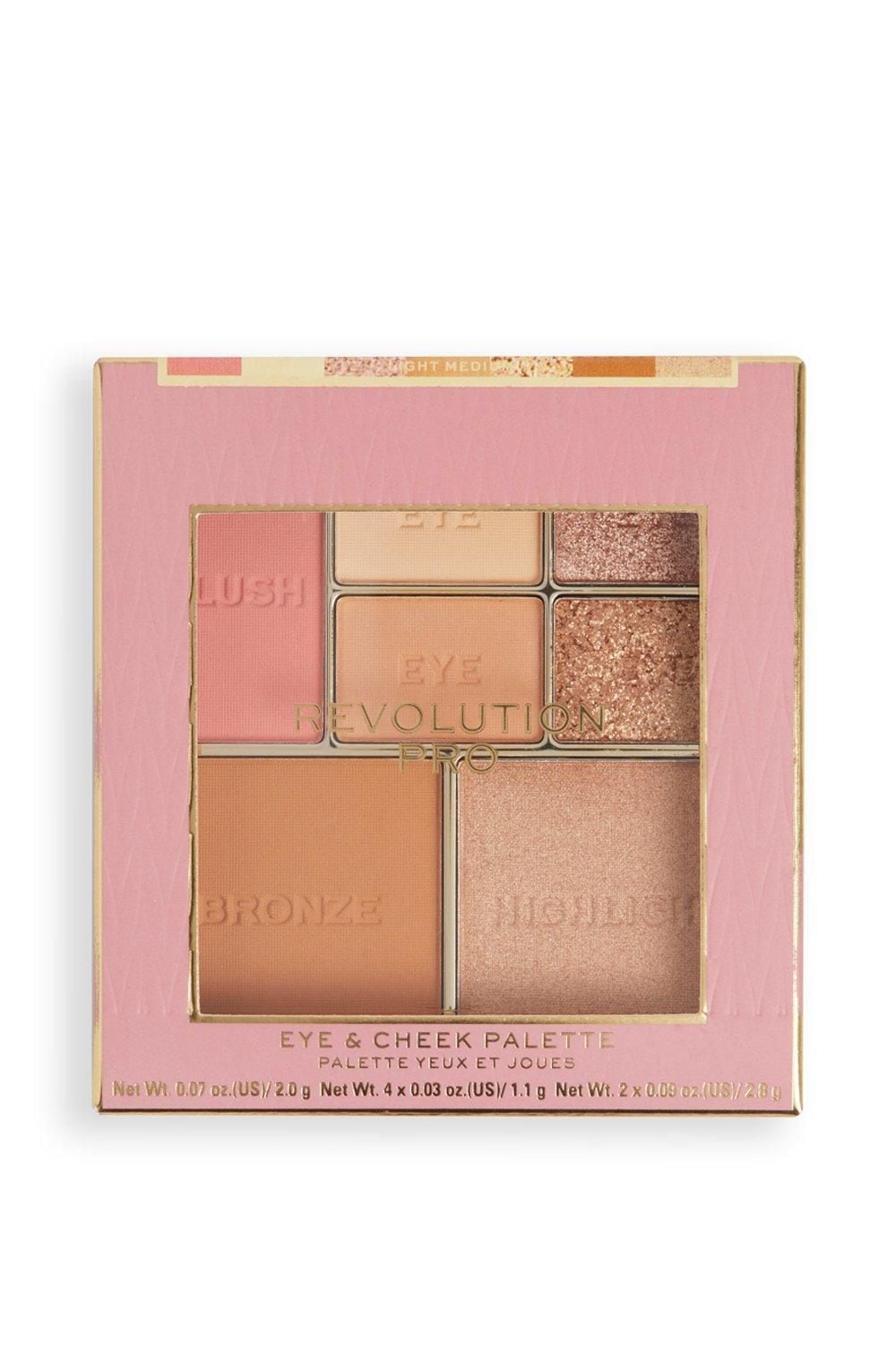 Revolution Iconic Eye & Cheek Palette Light Medium image 5