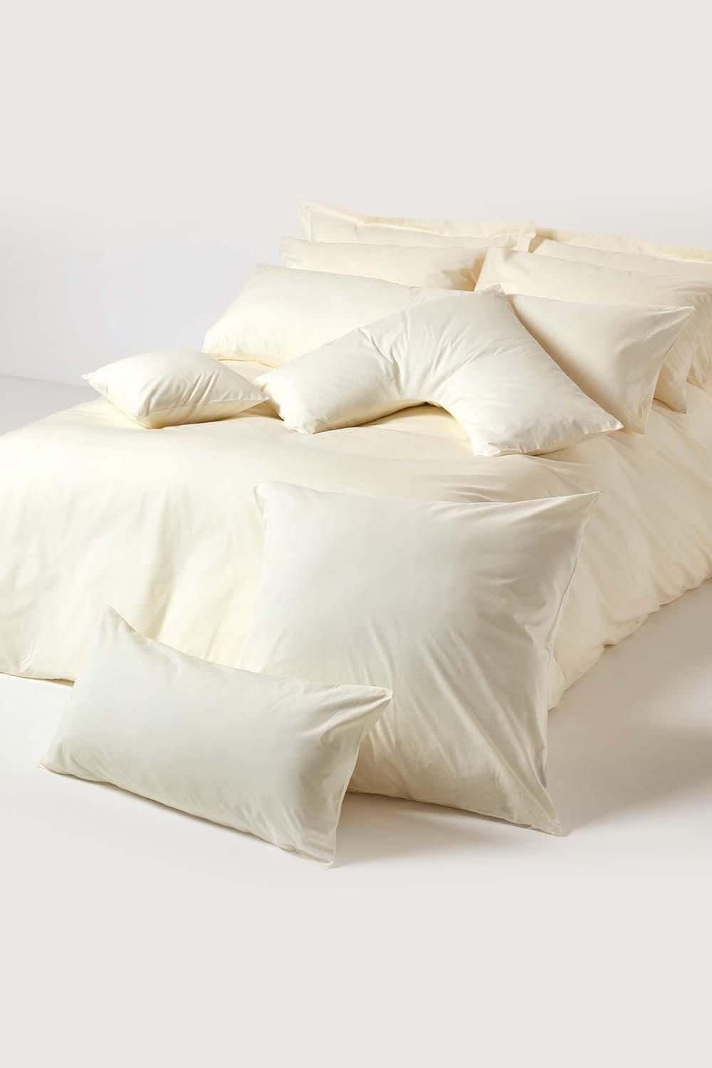 Homescapes Egyptian Cotton Oxford Pillowcase 200 TC, King Size image 5