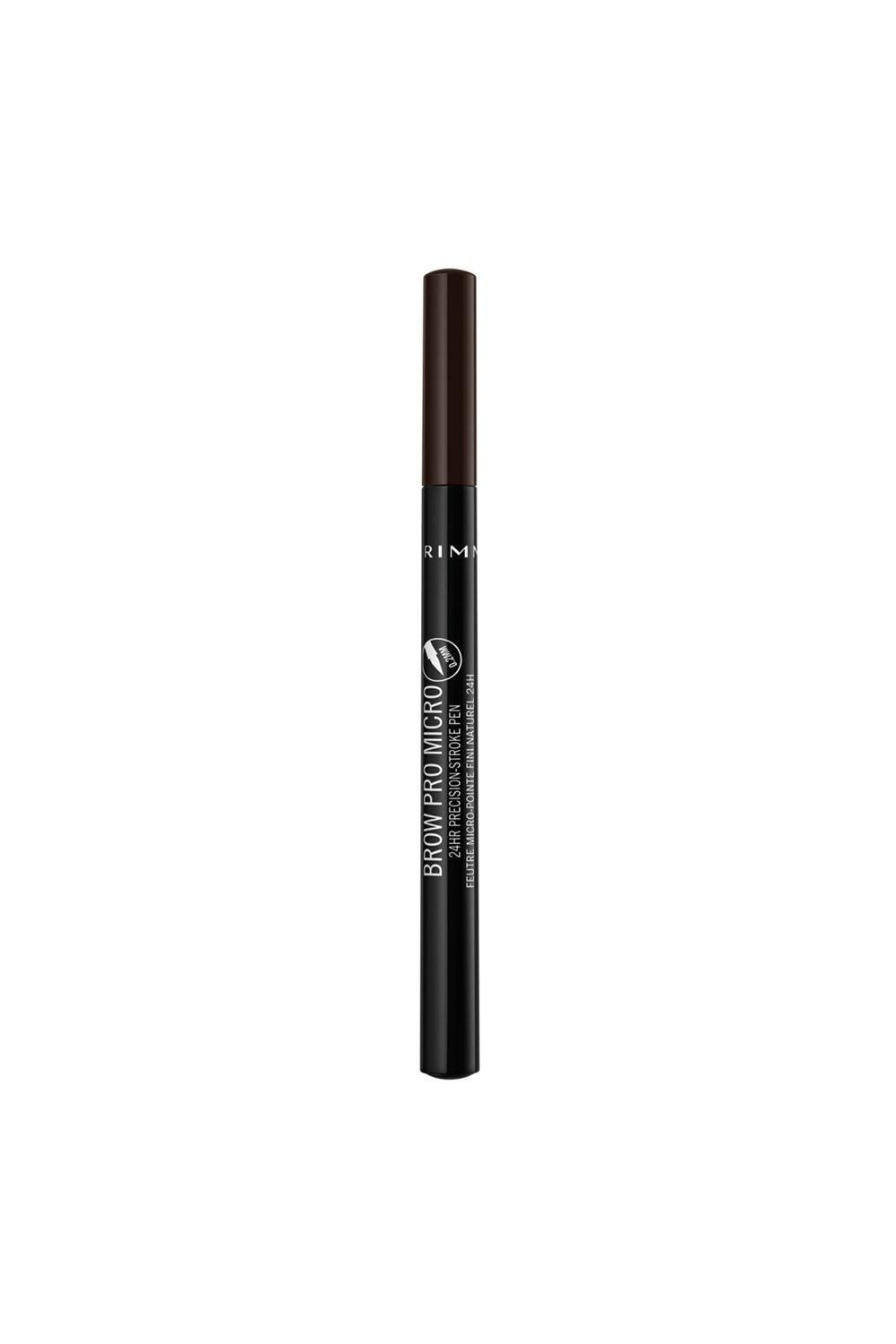 Rimmel London Brow Pro Micro 24HR Precision-Stroke Pen 004 Dark Brown image 10