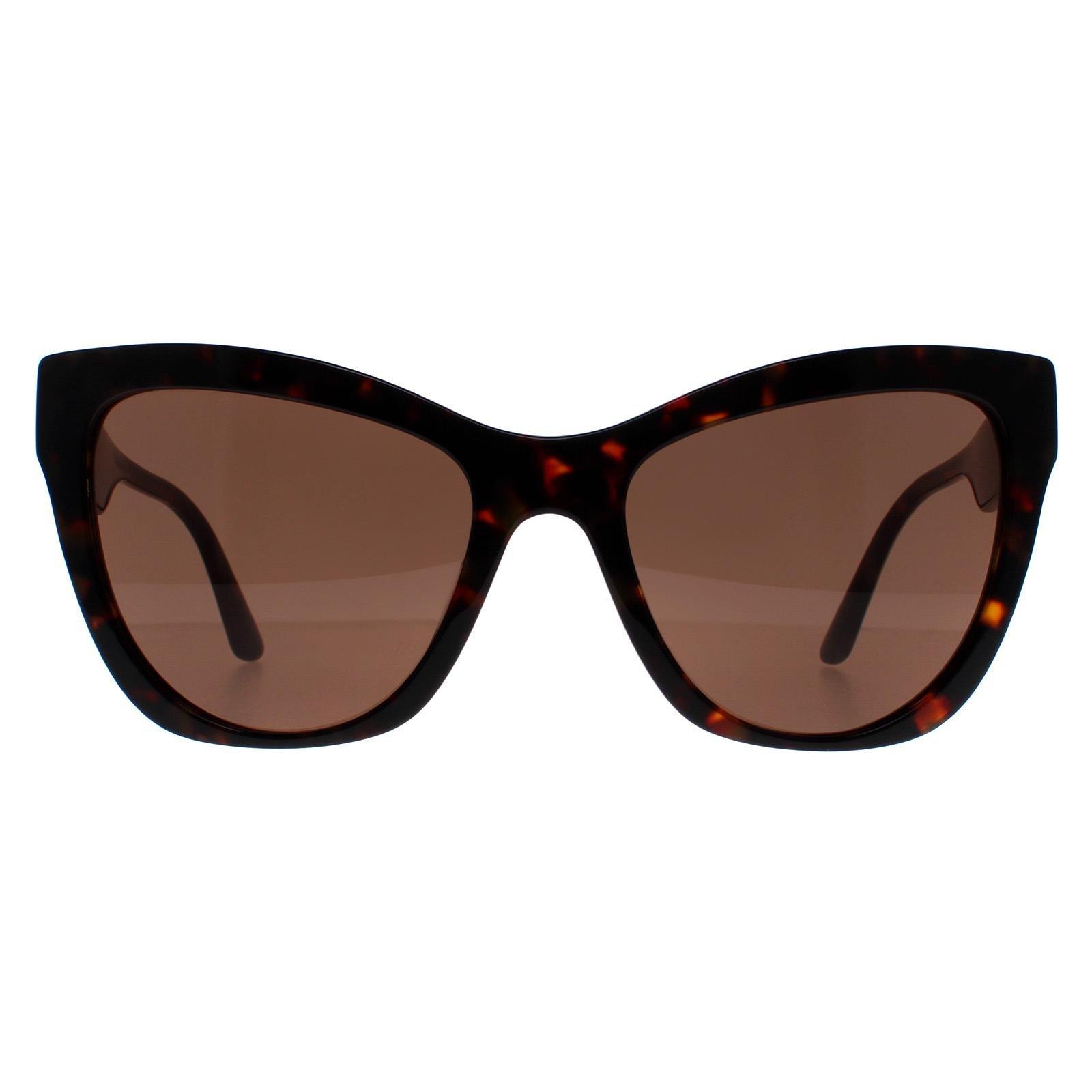 Versace Cat Eye Havana Pattern Dark Brown VE4417U image 1