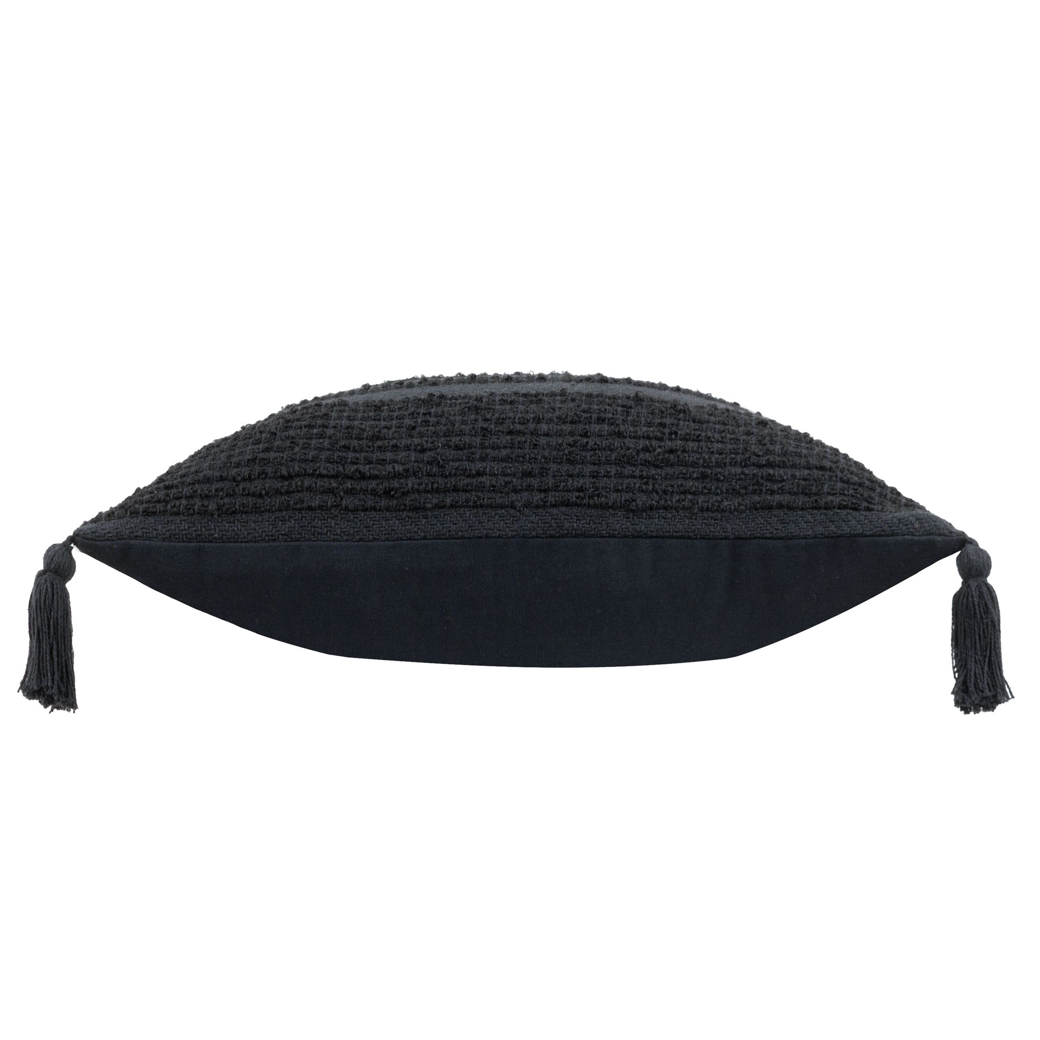 Yard Larch Woven Tasselled Polyester Filled Cushion image 3