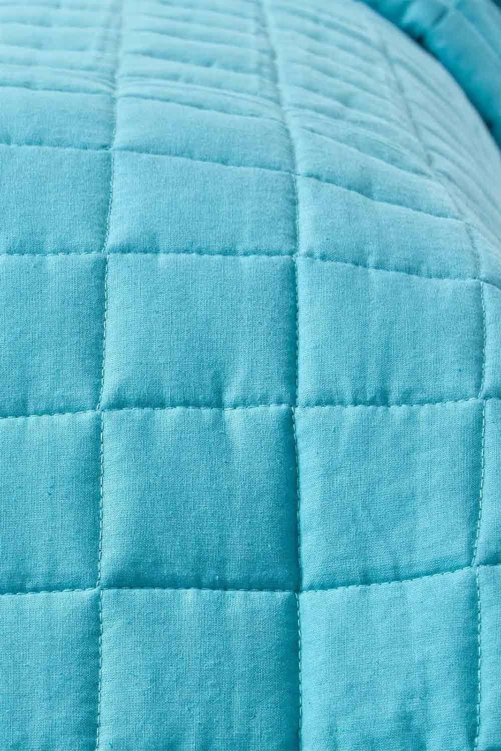 Homescapes Cotton Quilted Reversible Bedspread image 5