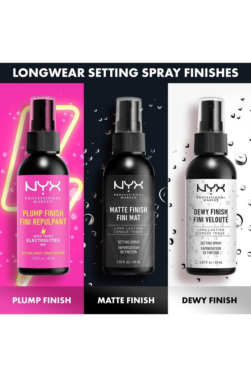 NYX Professional Makeup Pump Right Back Setting Spray Multi image 6