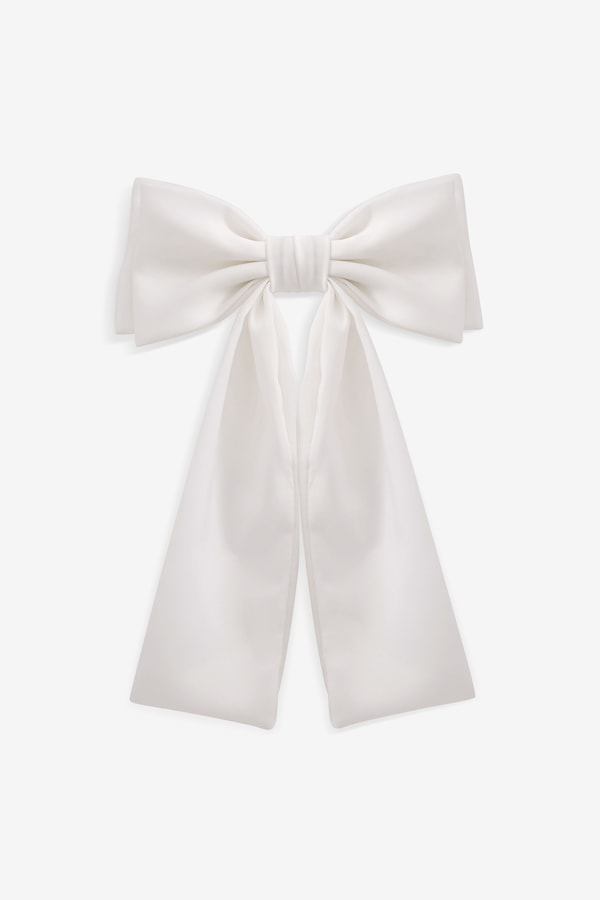 Jon Richard Bridal Ivory Satin Bow