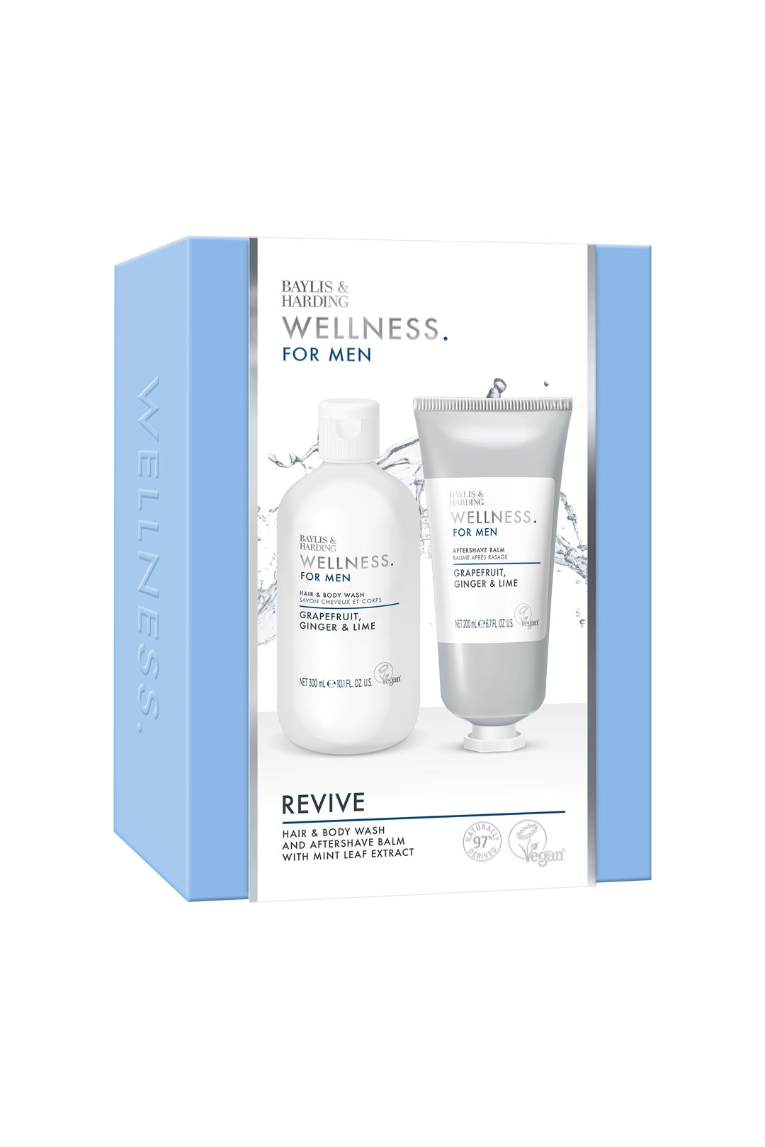 Baylis & Harding Wellness For Men Revived & Ready Gift Set Multi image 2