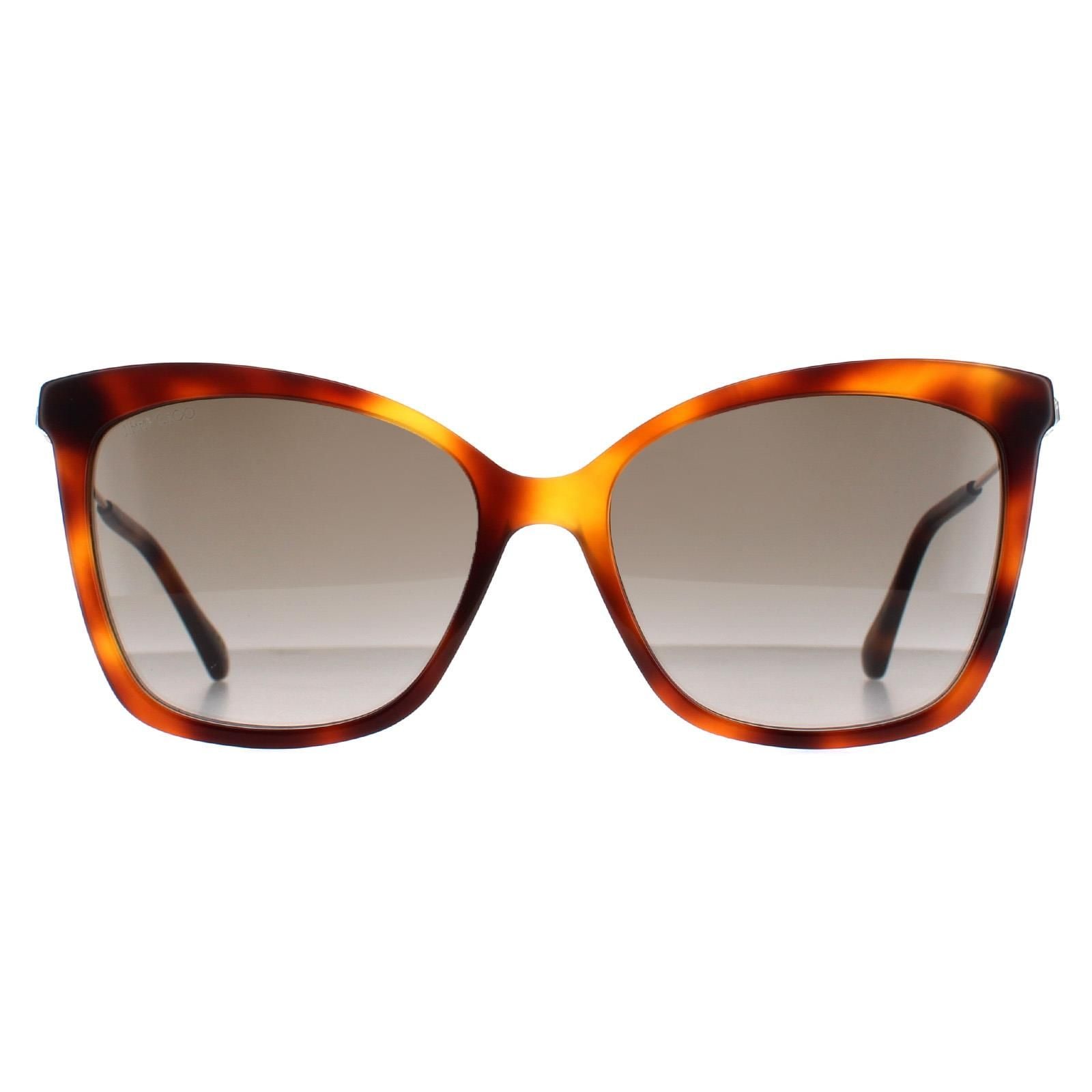 Jimmy Choo Cat Eye Havana Brown Gradient MACI/S image 1