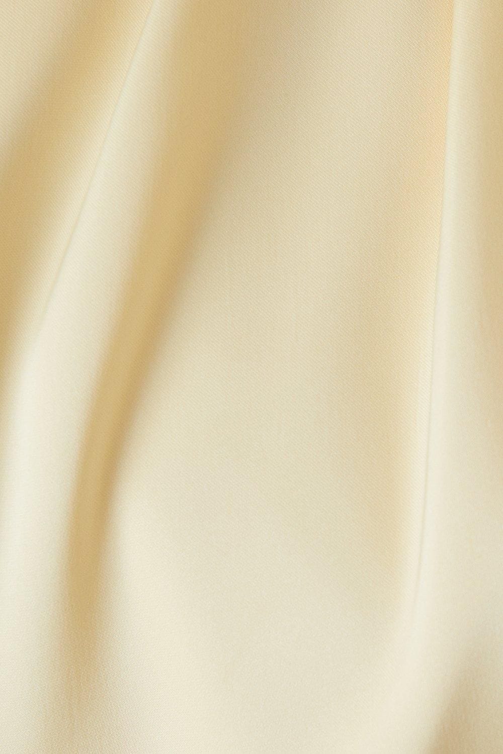 Coast Drape Shoulder Detail Dress Lemon image 5