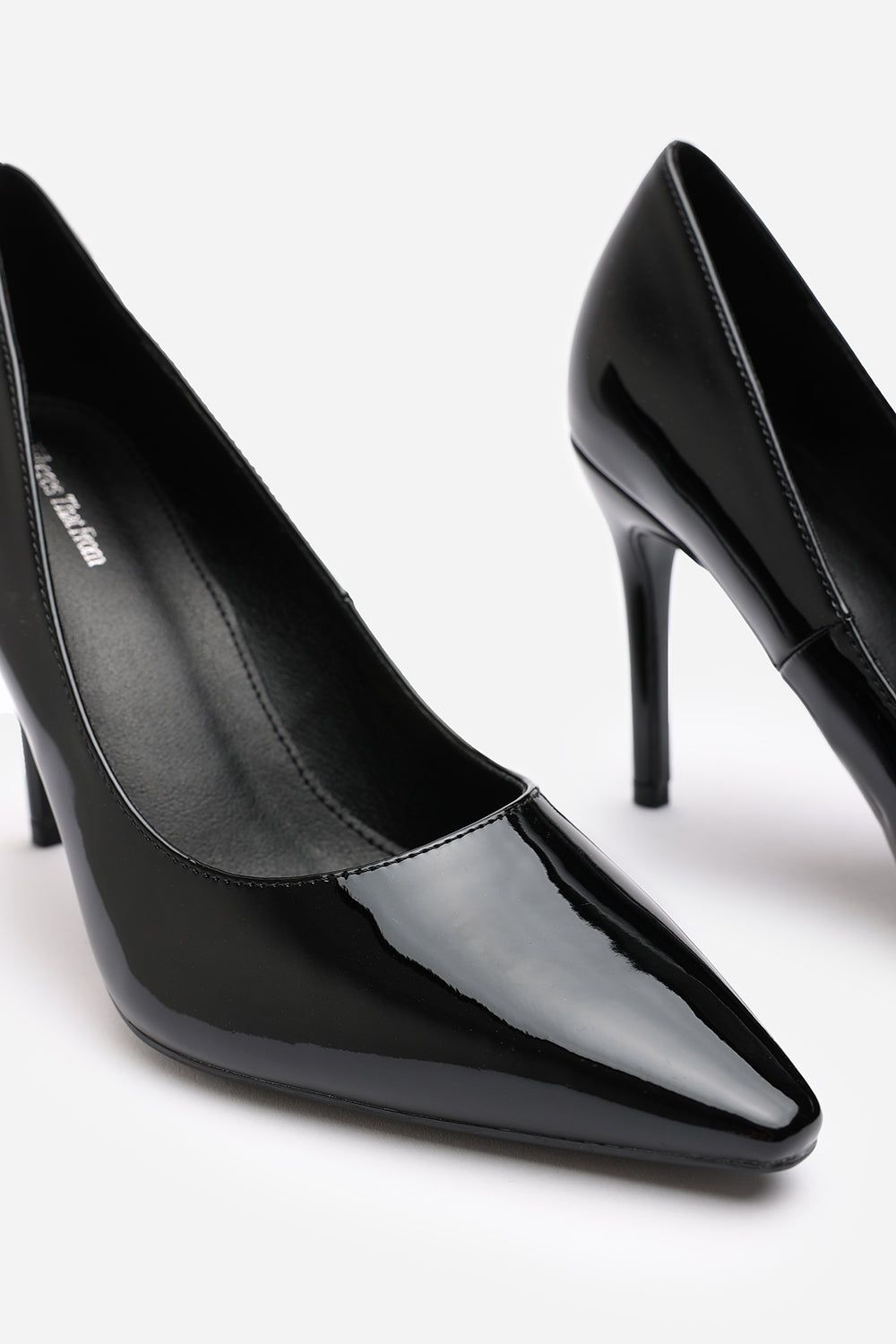 Where's That From 'Sorelle' Wide Fit Patent Stilleto Court Heels image 5