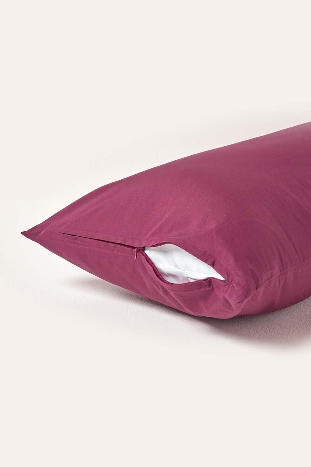 Homescapes Continental Egyptian Cotton Pillowcase 200 TC, 40 x 80 cm image 3