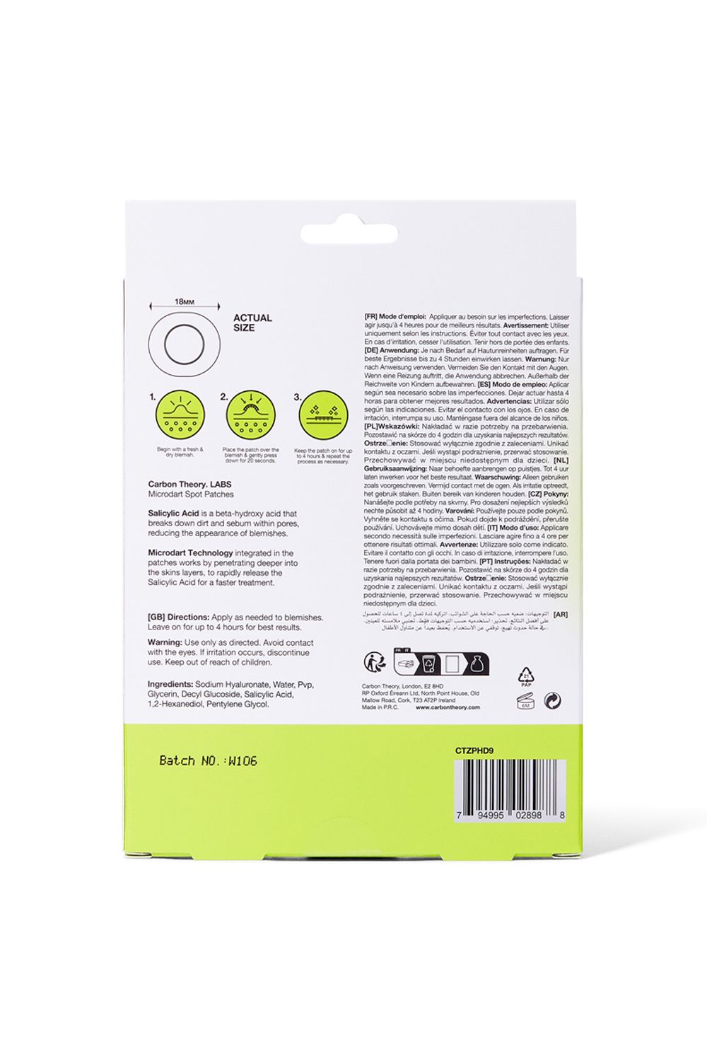 Carbon Theory HYPADART (9 patches) Misc image 3