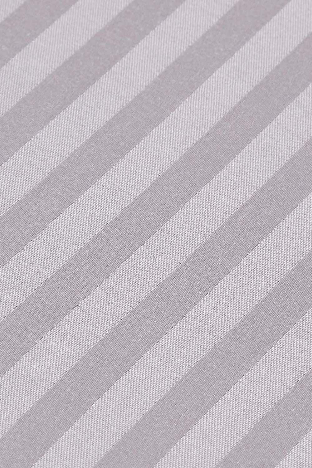 Homescapes Egyptian Cotton Satin Stripe Fitted Sheet 12 inch 330 Thread Count image 3