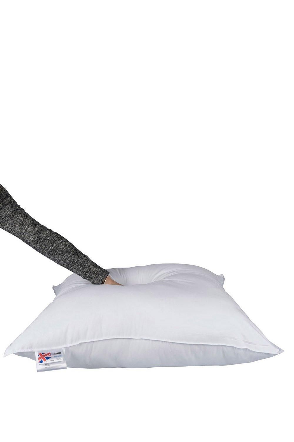 Homescapes Duck Feather & Down Euro Continental Square Pillow Pair - 80cm x 80cm image 3