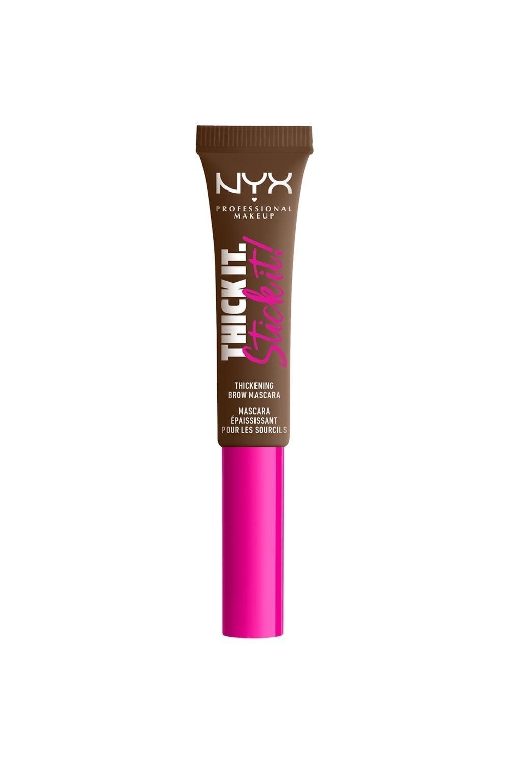 NYX Professional Makeup Thick It. Stick It! Brow Mascara Brunette image 1
