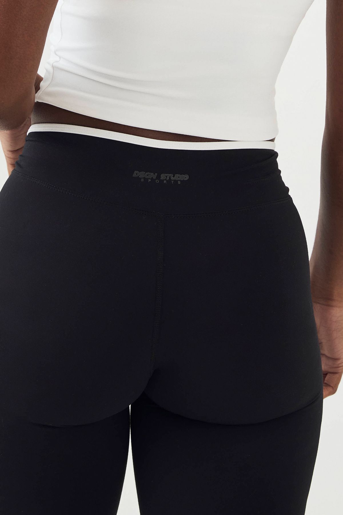 DSGN Studio DSGN Studio Ultra Sculpt Wrap Waist Piping Detail Legging Black image 4