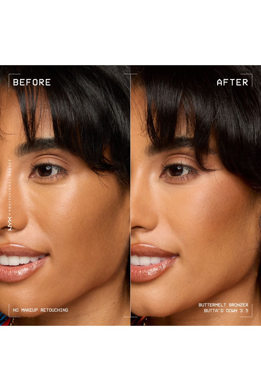 NYX Professional Makeup Buttermelt Bronzer Powder Bronzer 5g Buttad Down image 3