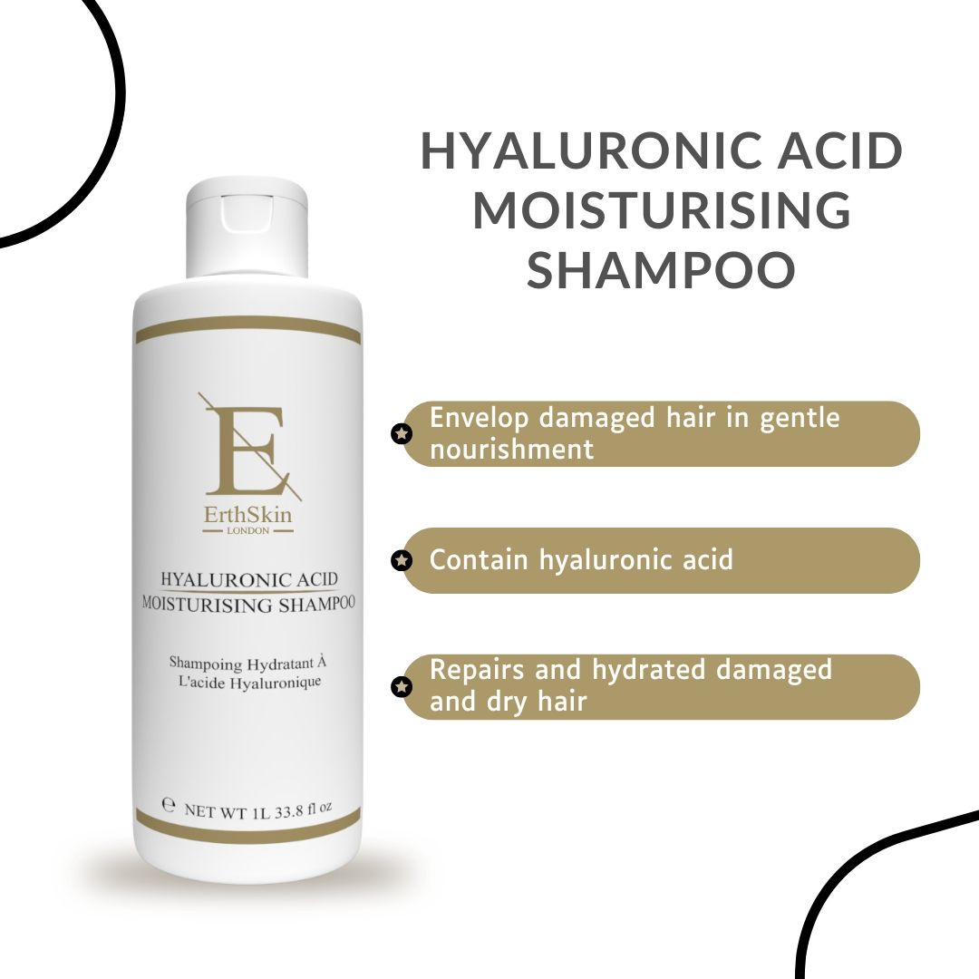 Erth Skin London Hyaluronic Acid Moisturising Shampoo 1L image 5
