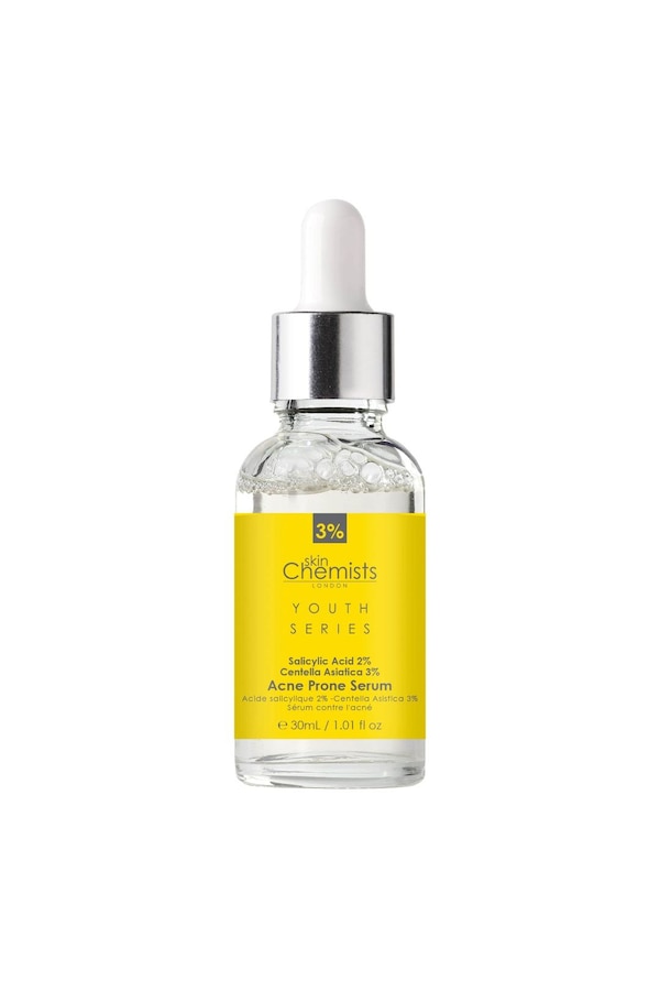skinChemists Youth Series Acne Prone Serum Salicylic Acid 2%, Centella Asiatica 3% 30ml