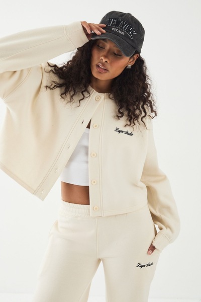 DSGN Studio DSGN Studio Button Through Sweatshirt Cream