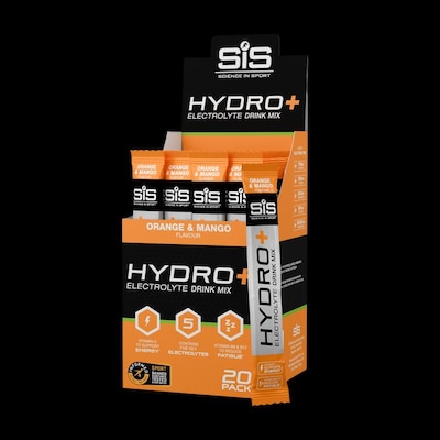 Science in Sport HYDRO+ Electrolytes Powder Sachets | Orange & Mango - 20 Pack