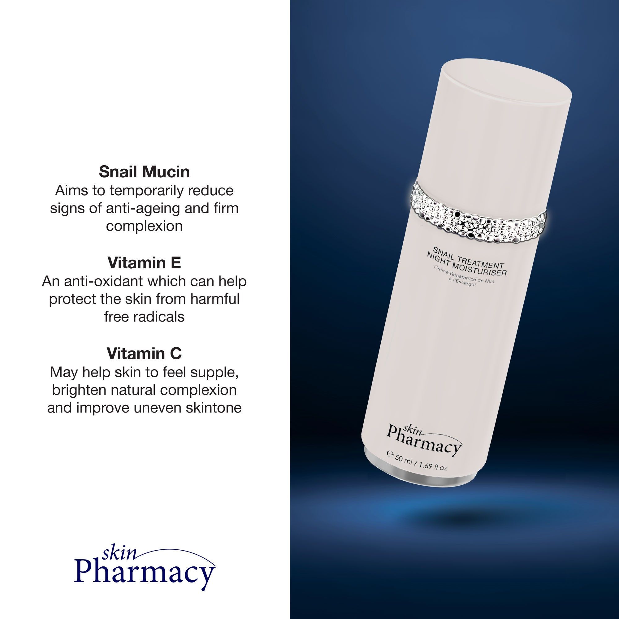 skinPharmacy Snail Treatment Night Moisturiser 50ml image 4