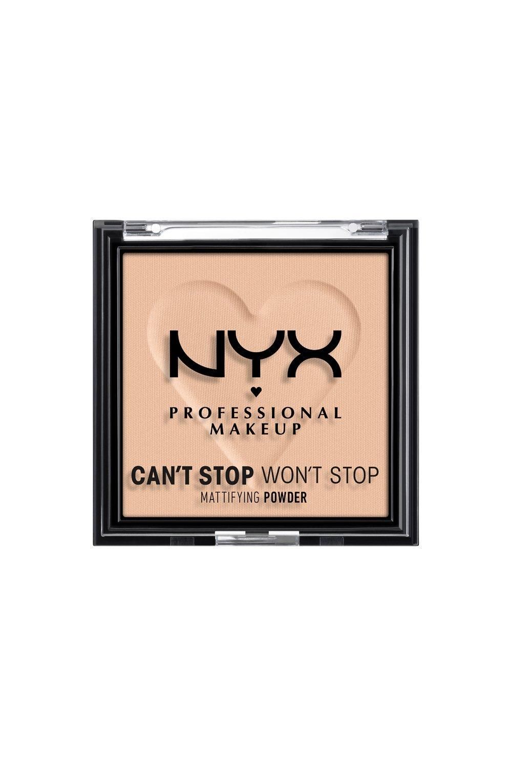 NYX Professional Makeup Can't Stop Won't Stop Mattifying Lightweight Powder Light Medium image 5