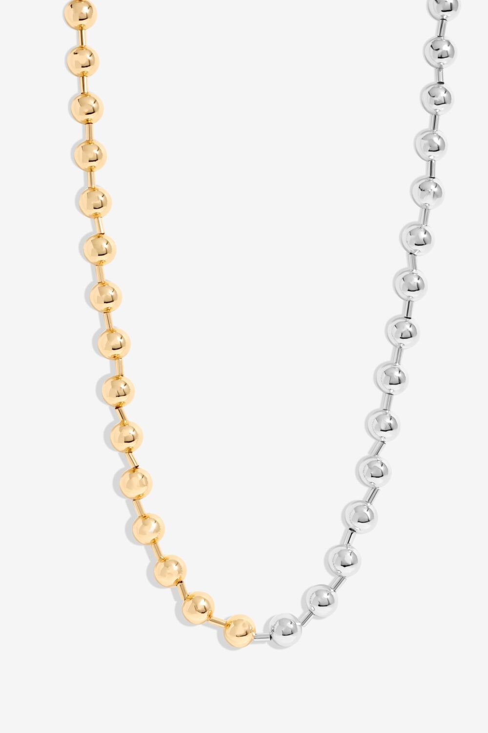 Mood Two Tone Ball Chain Allway Necklace image 1