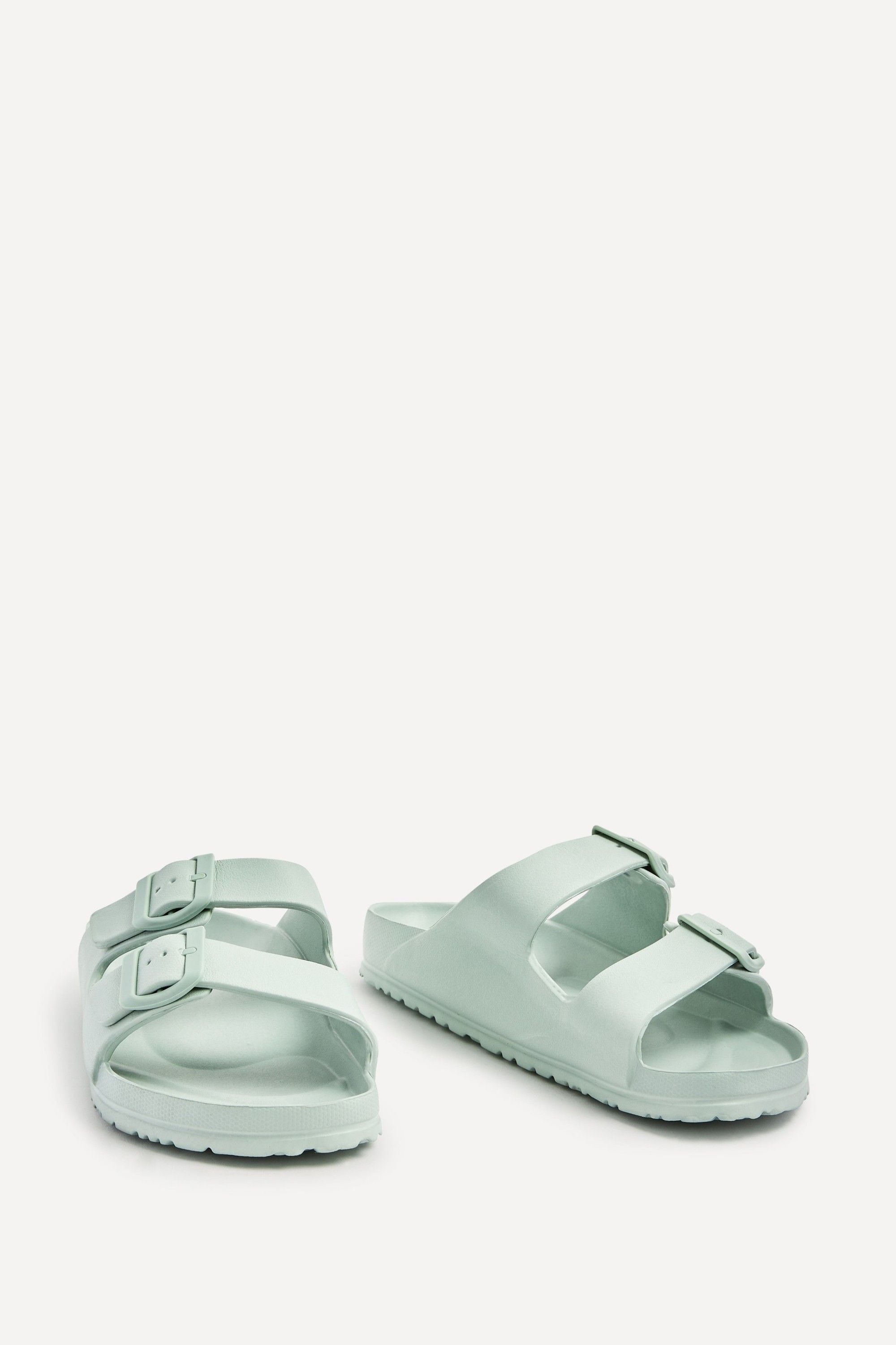Linzi Candice Mint Slip On Slider Sandals image 3