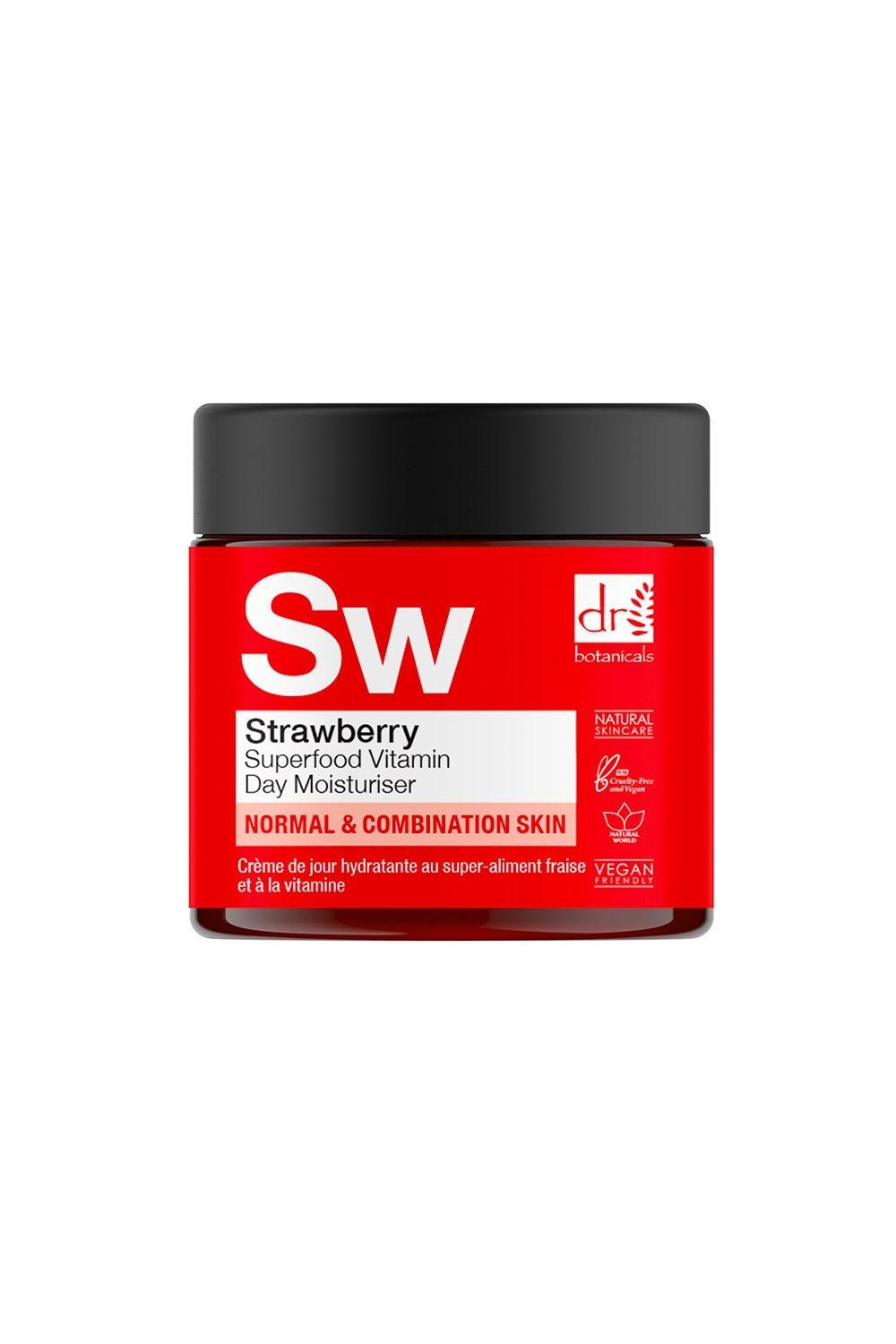 Dr. Botanicals Strawberry Superfood Vitamin C Day Moisturiser 60ml image 1