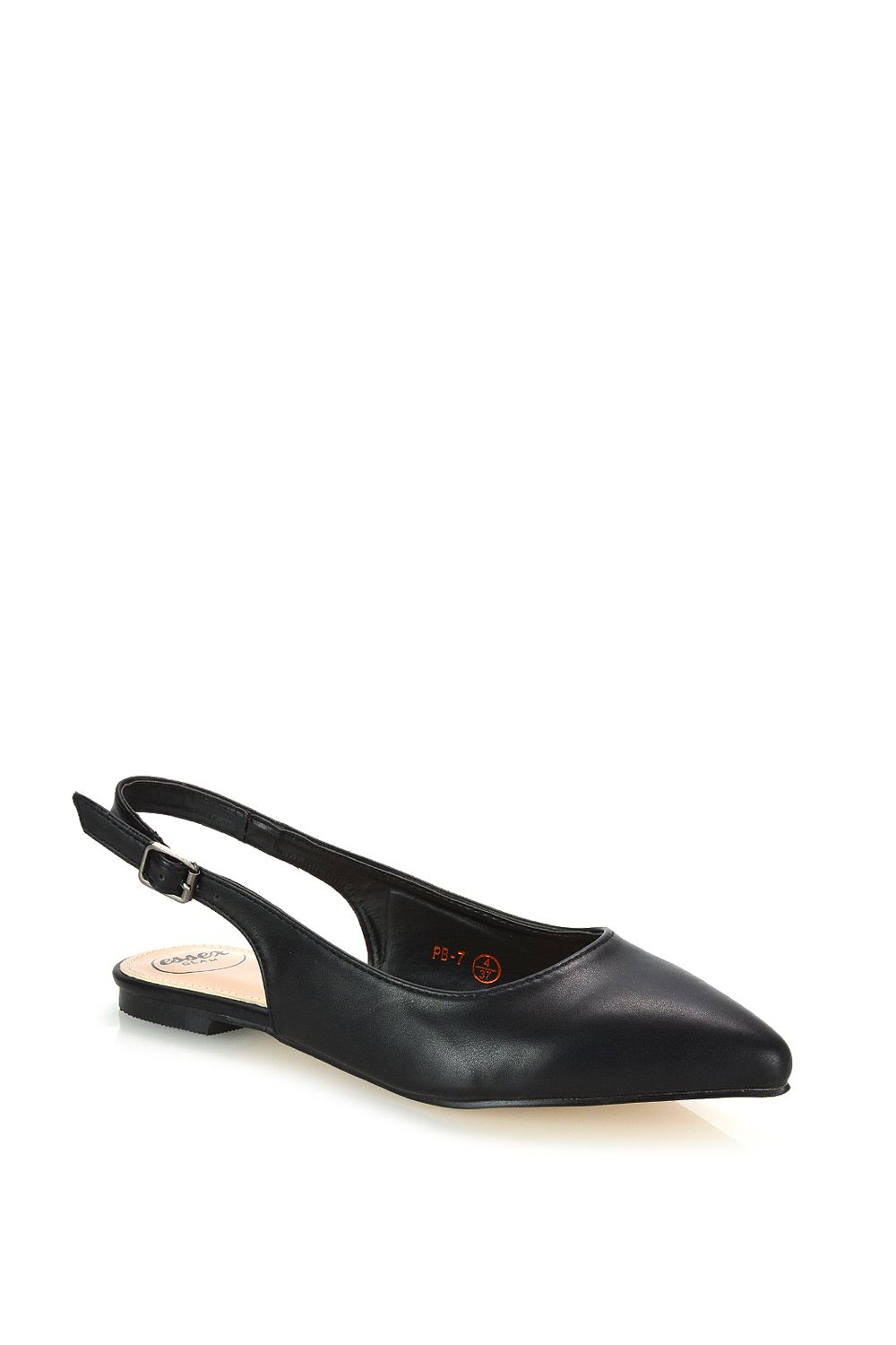 XY London 'Mindy' Pointed Toe Slingback Flat Ballerina Pumps image 2