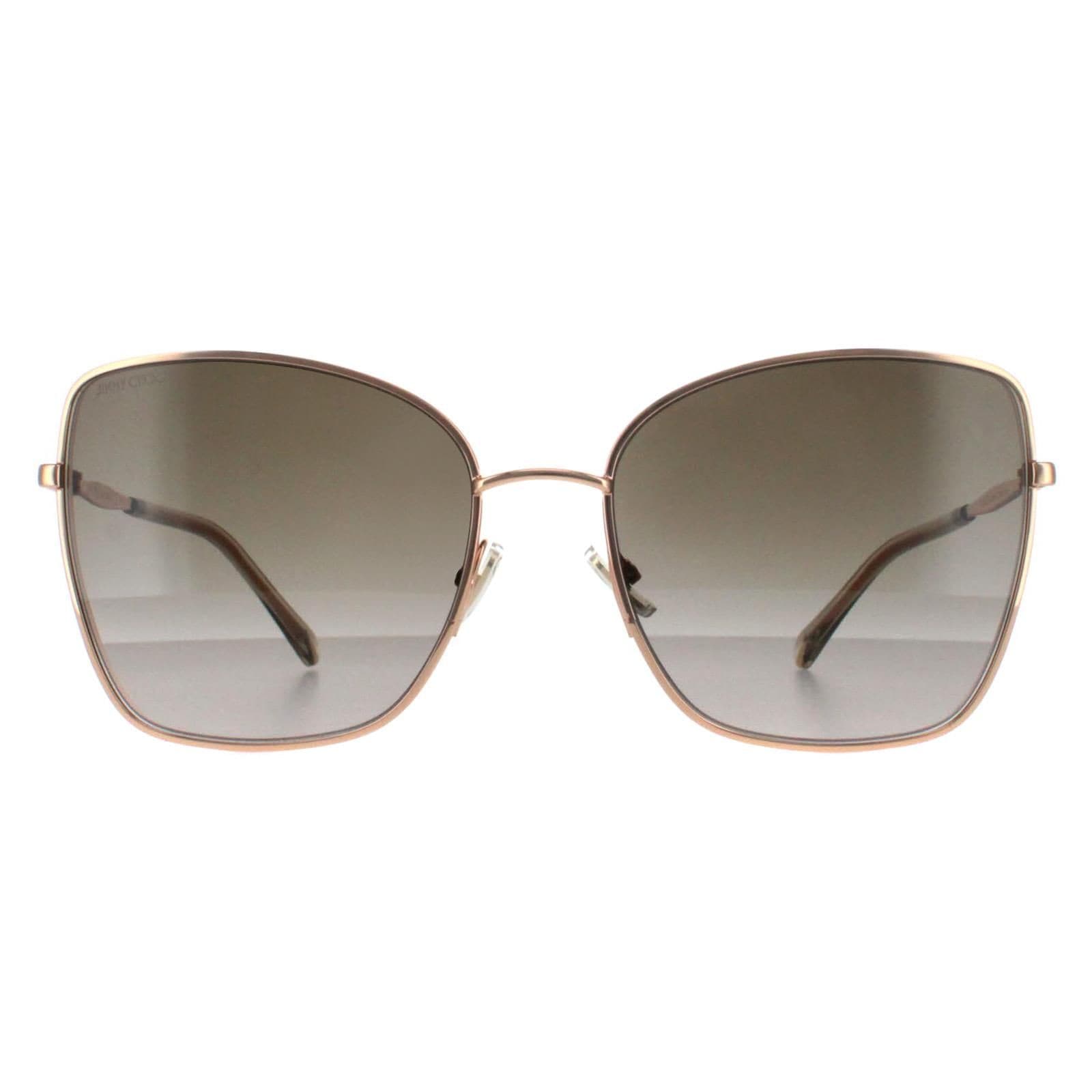 Jimmy Choo Square Copper Gold Grey Gradient ALEXIS/S image 1