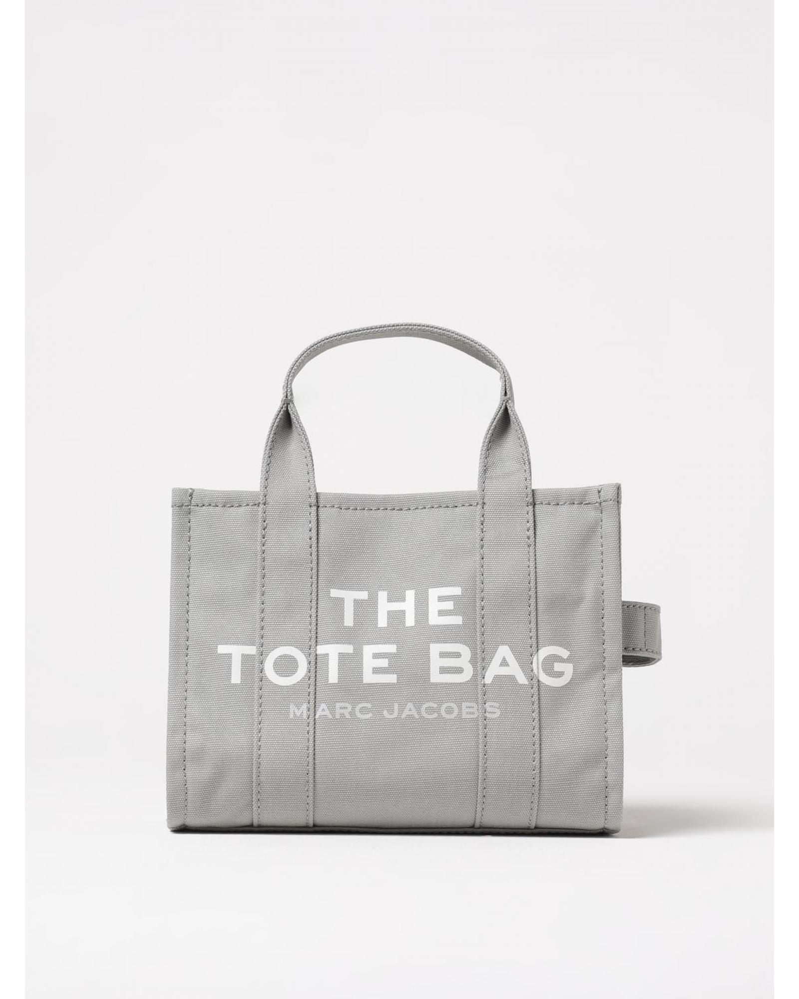 Marc Jacobs Mini Tote Canvas Handbag Wo - Grey image 1