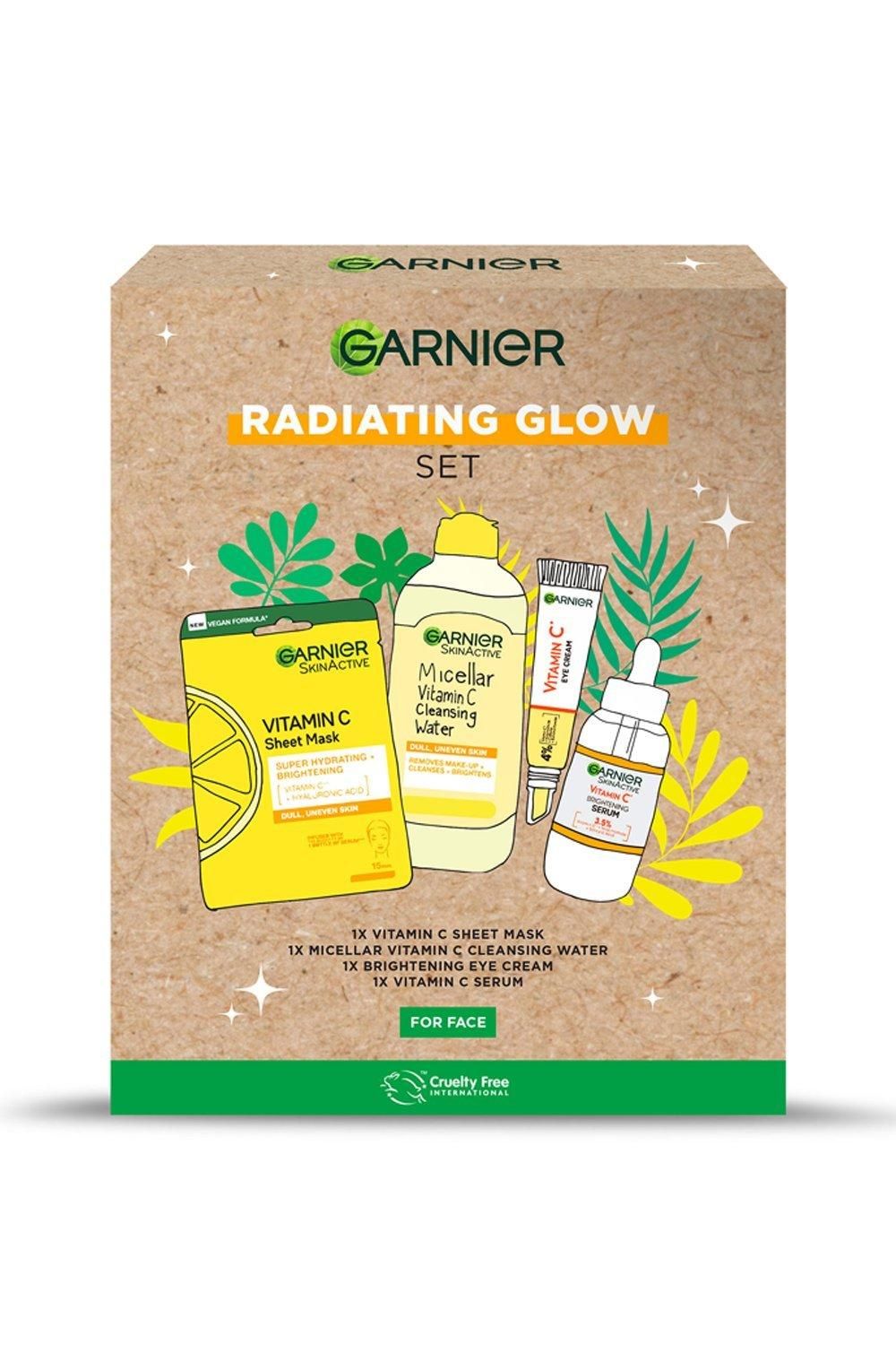 Garnier Radiating Glow Set for Face: Enjoy the Brightening Power of Vitamin C Multi image 1