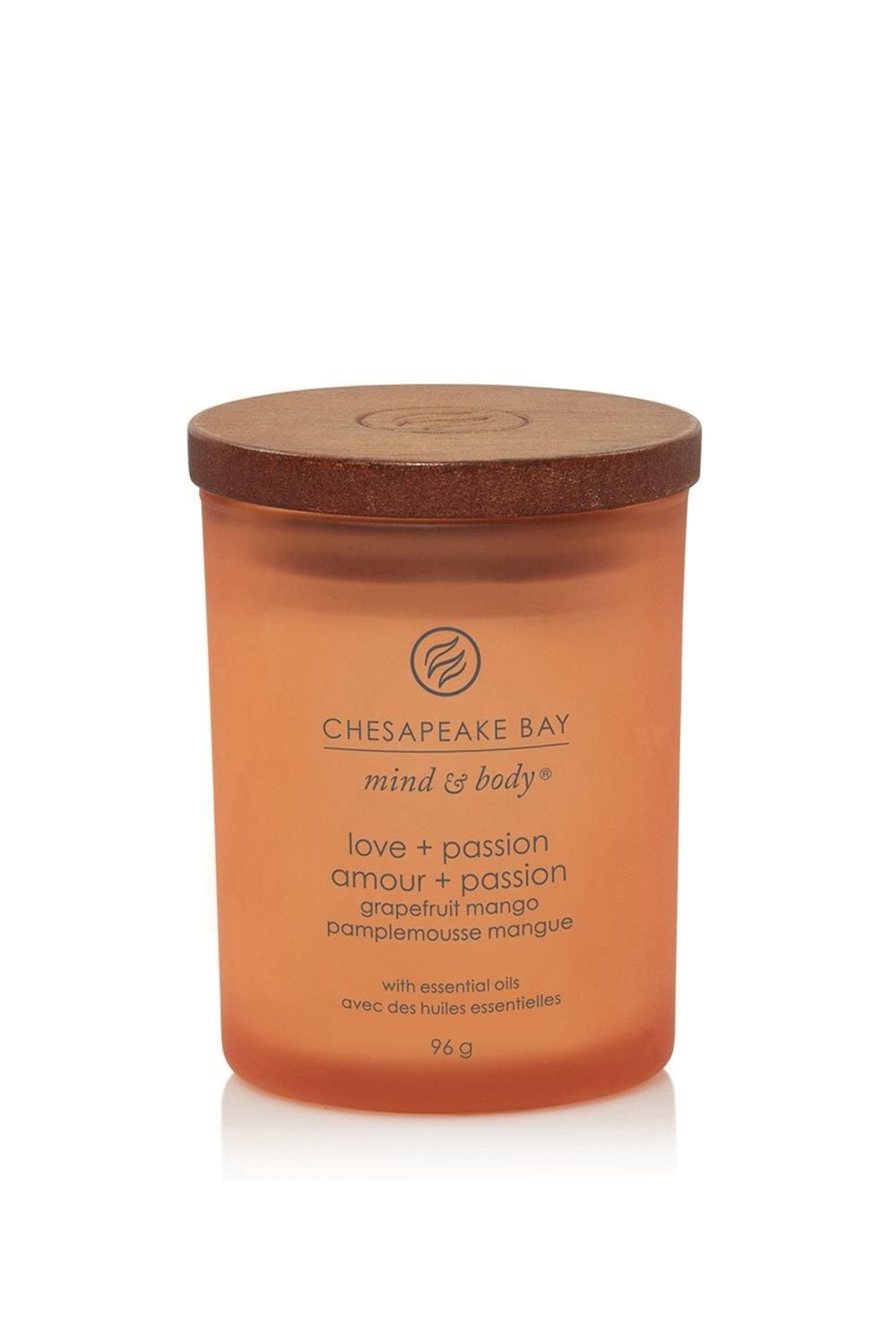 Chesapeake Bay Love + Passion Small Candle Orange image 1