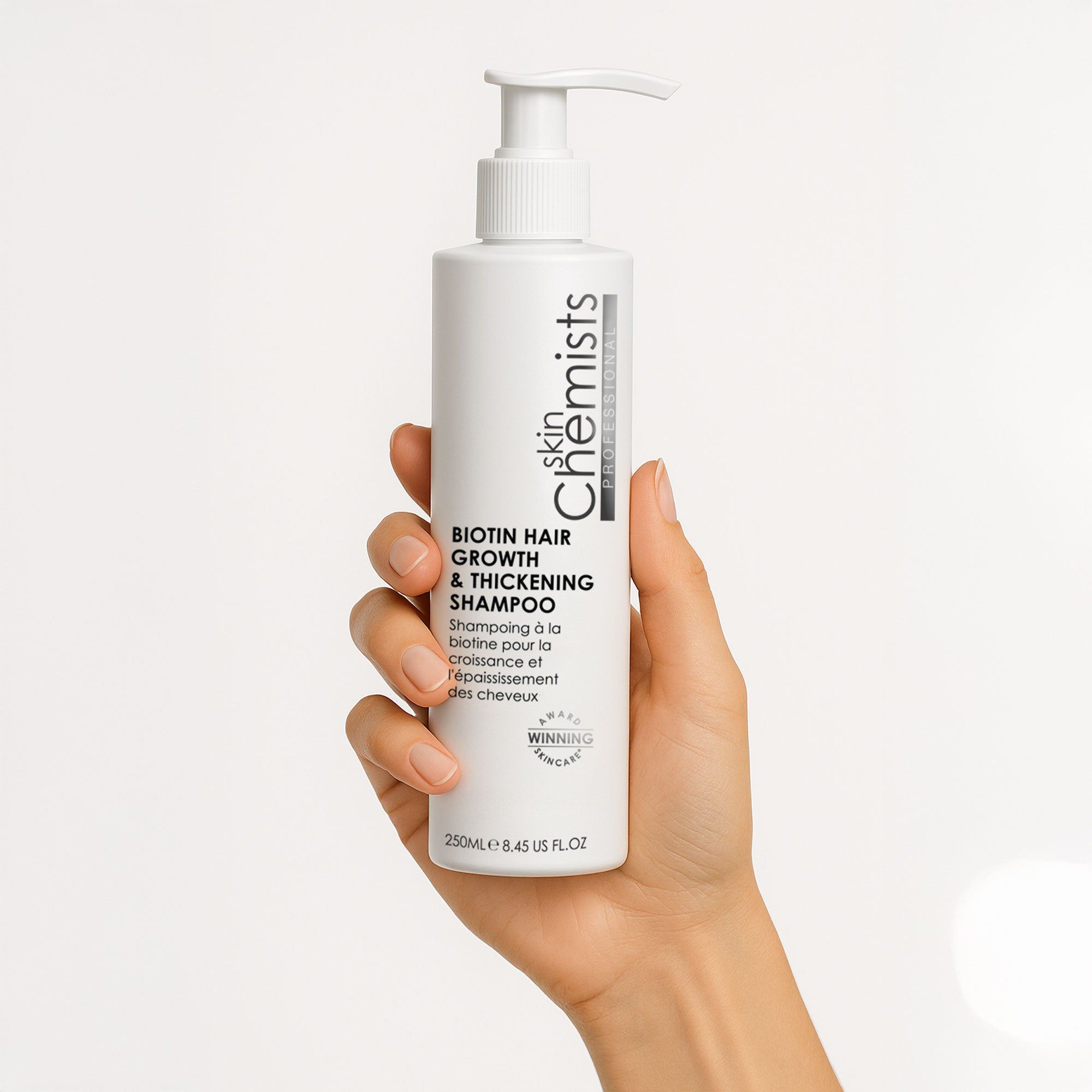 skinChemists professional Biotin Hair Growth & Thickening Shampoo 250ml image 3