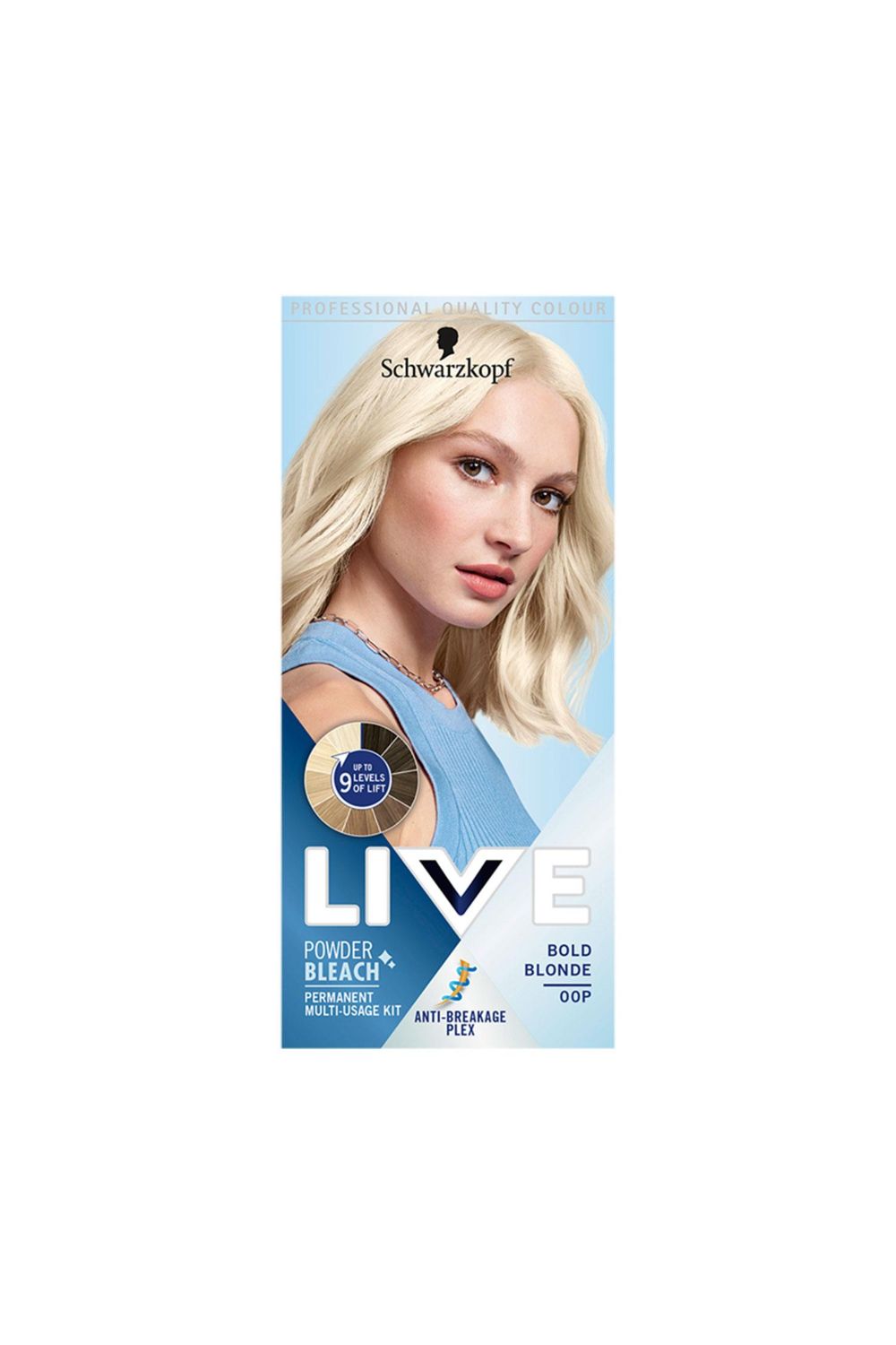 Schwarzkopf Live Post Bleach Toner Semi-Permanent 'Hair Dye' Soft Blond image 2