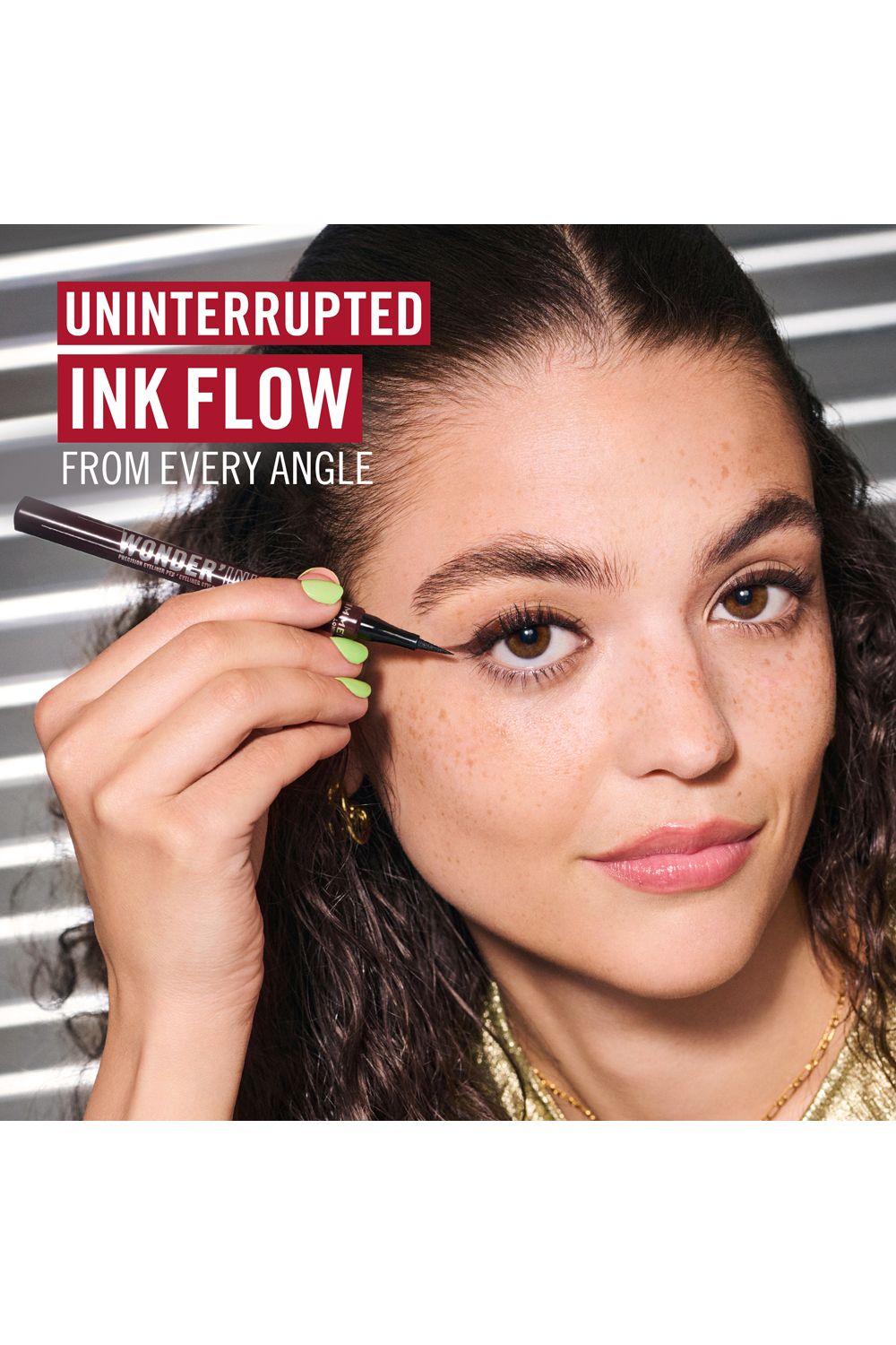 Rimmel London Wonder'Ink Precision Eyeliner Pen 1ml Very Vino image 4