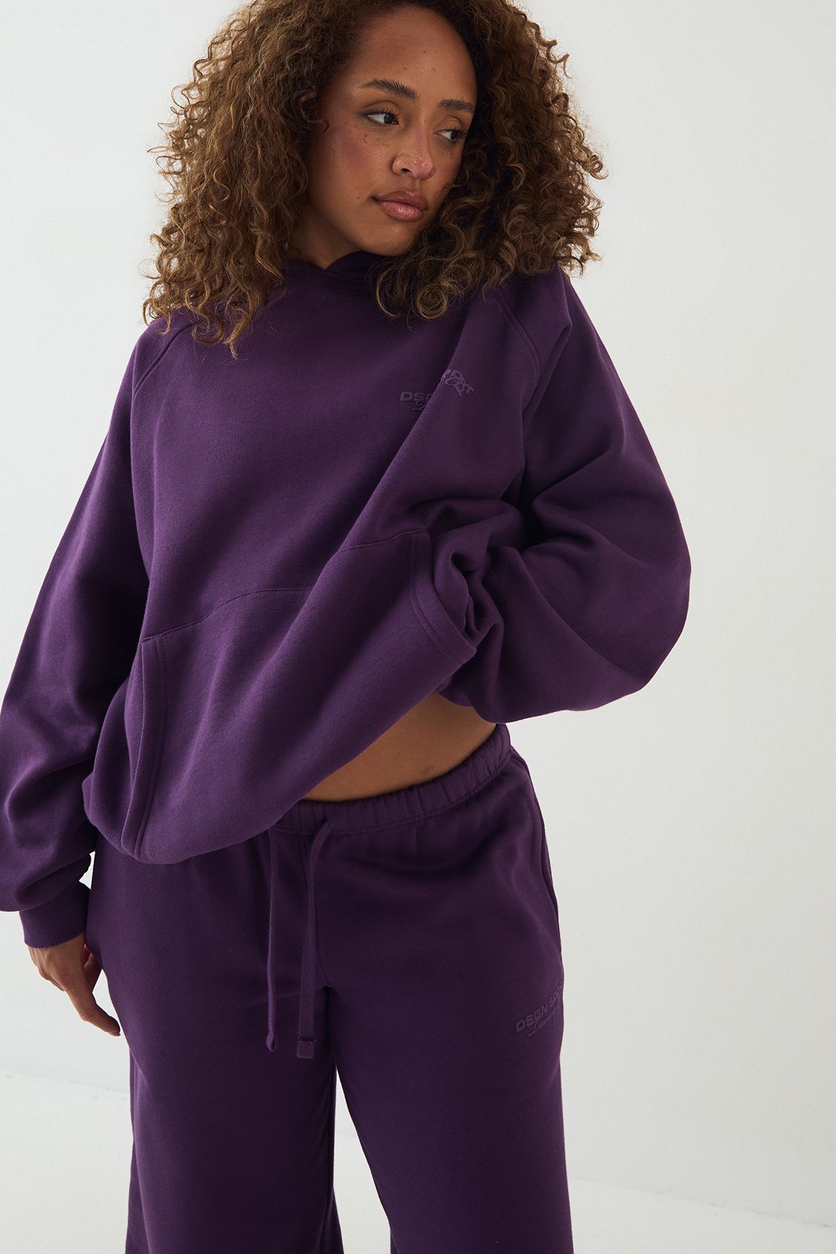 DSGN Studio DSGN Studio Sport Training Club Straight Leg Jogger Blackcurrant image 3