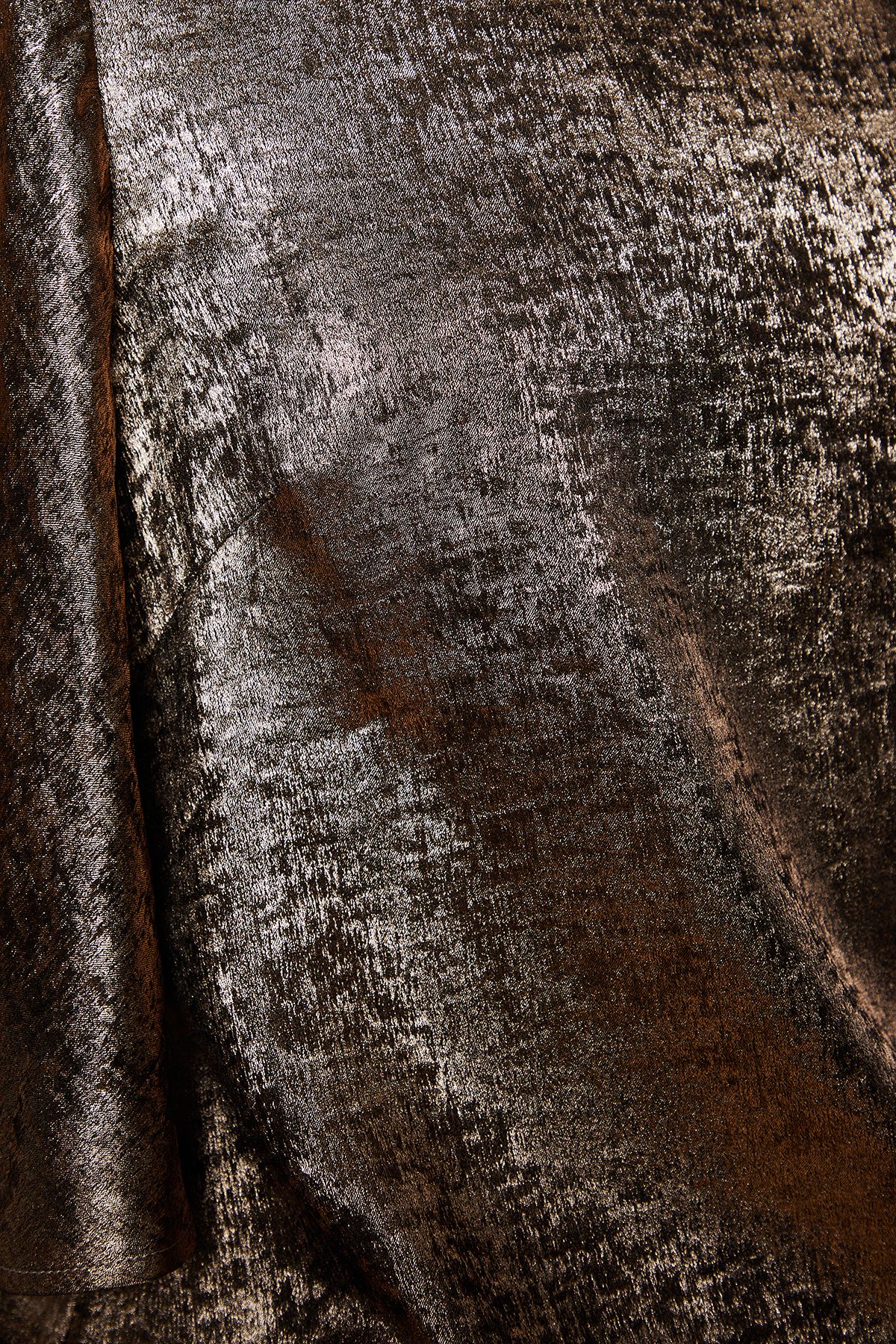Principles Sleeve Detail Metallic Top Bronze image 5