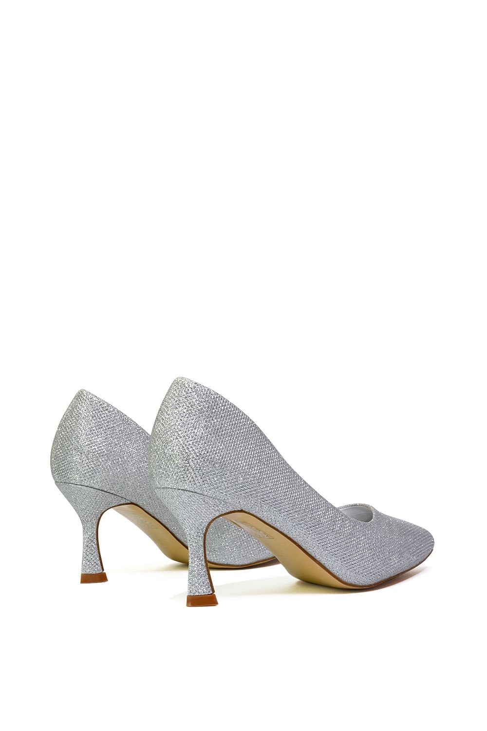 XY London 'Romi' Pointed Toe Court Shoes Mid Stiletto Heels image 4