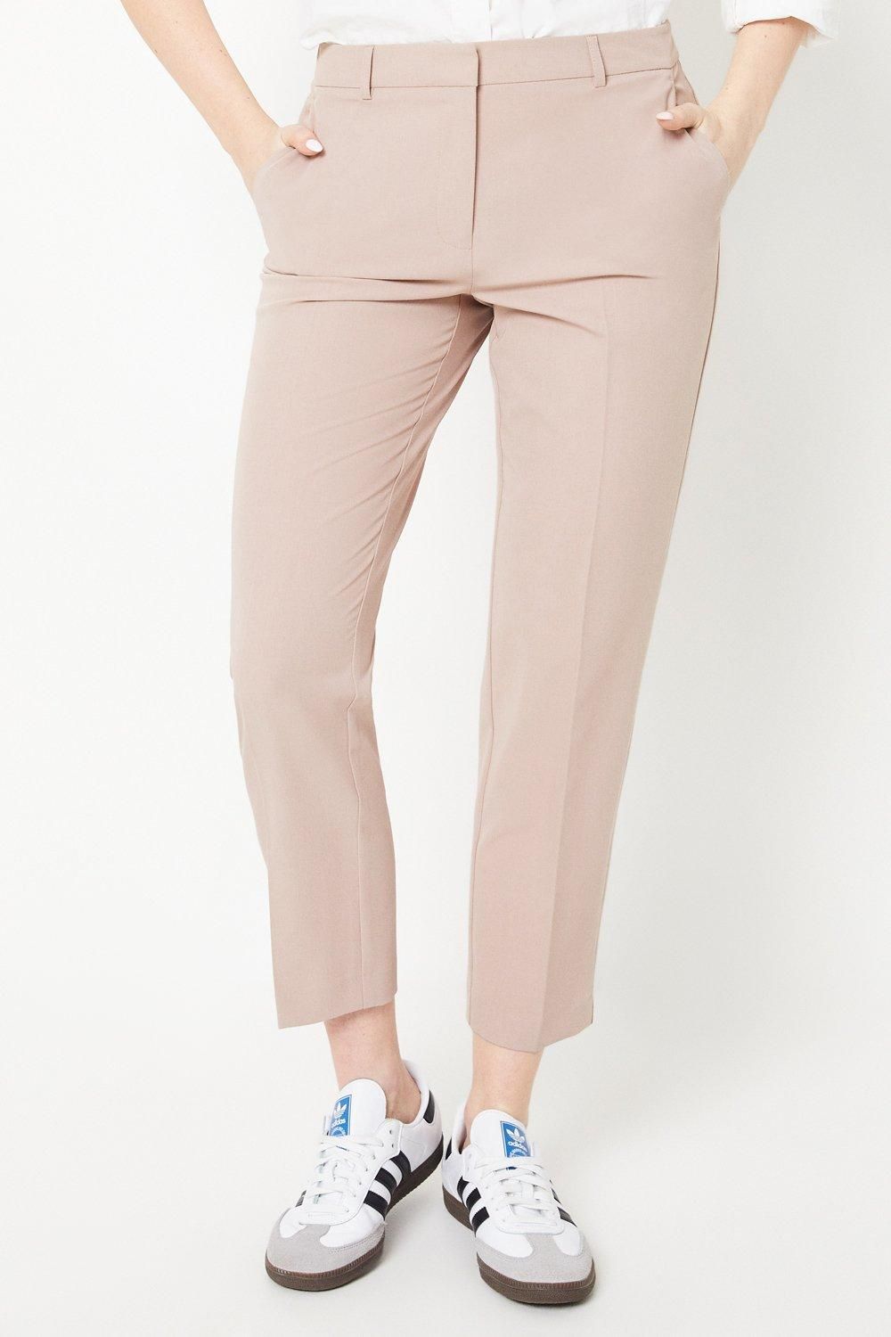 Dorothy Perkins Ankle Grazer Trouser Stone image 1